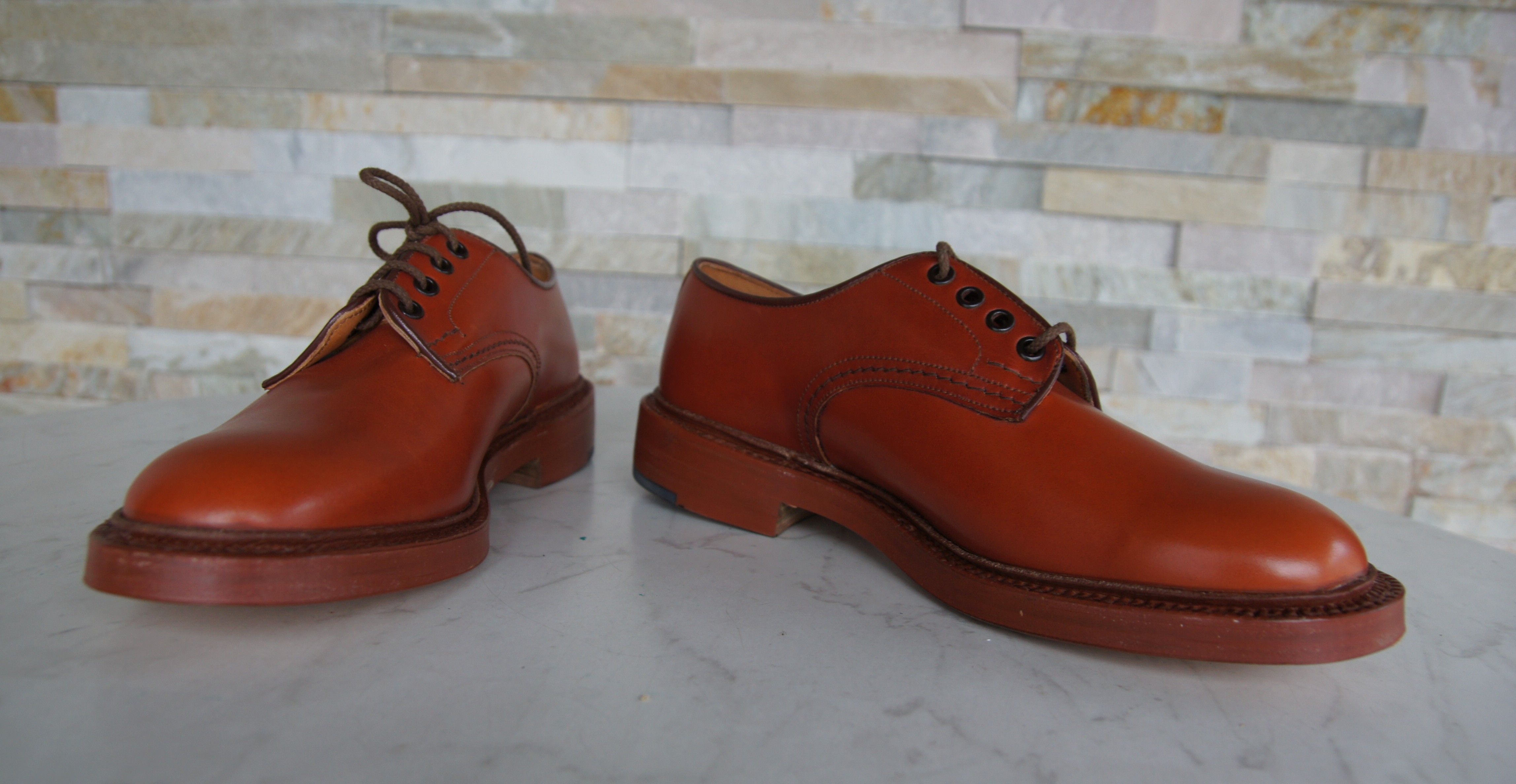Tricker's Schnürschuhe Halbschuhe Daniel braun