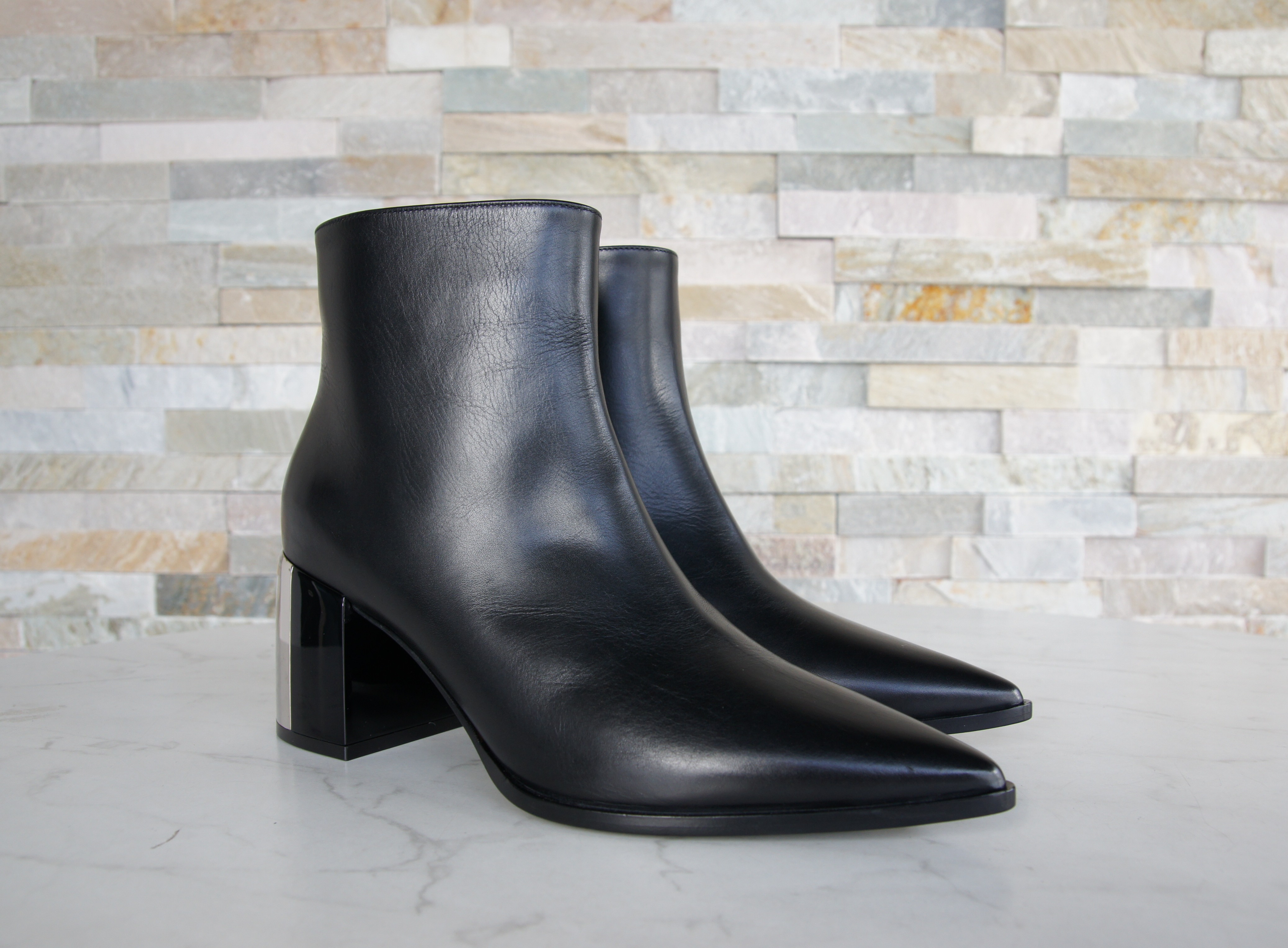 Casadei Stiefeletten block schwarz 