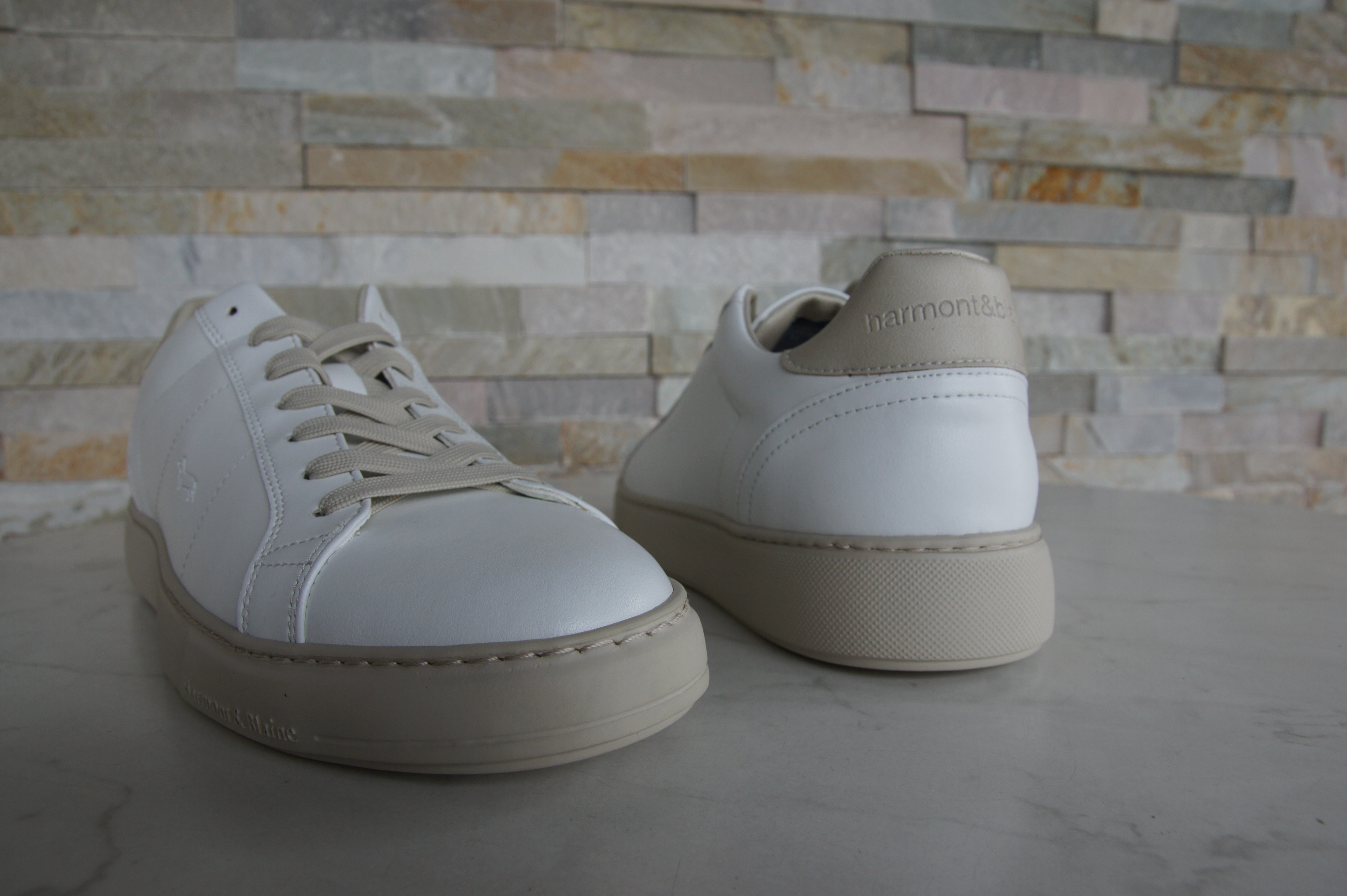 harmont & blaine Sneakers Schnürschuhe weiß 