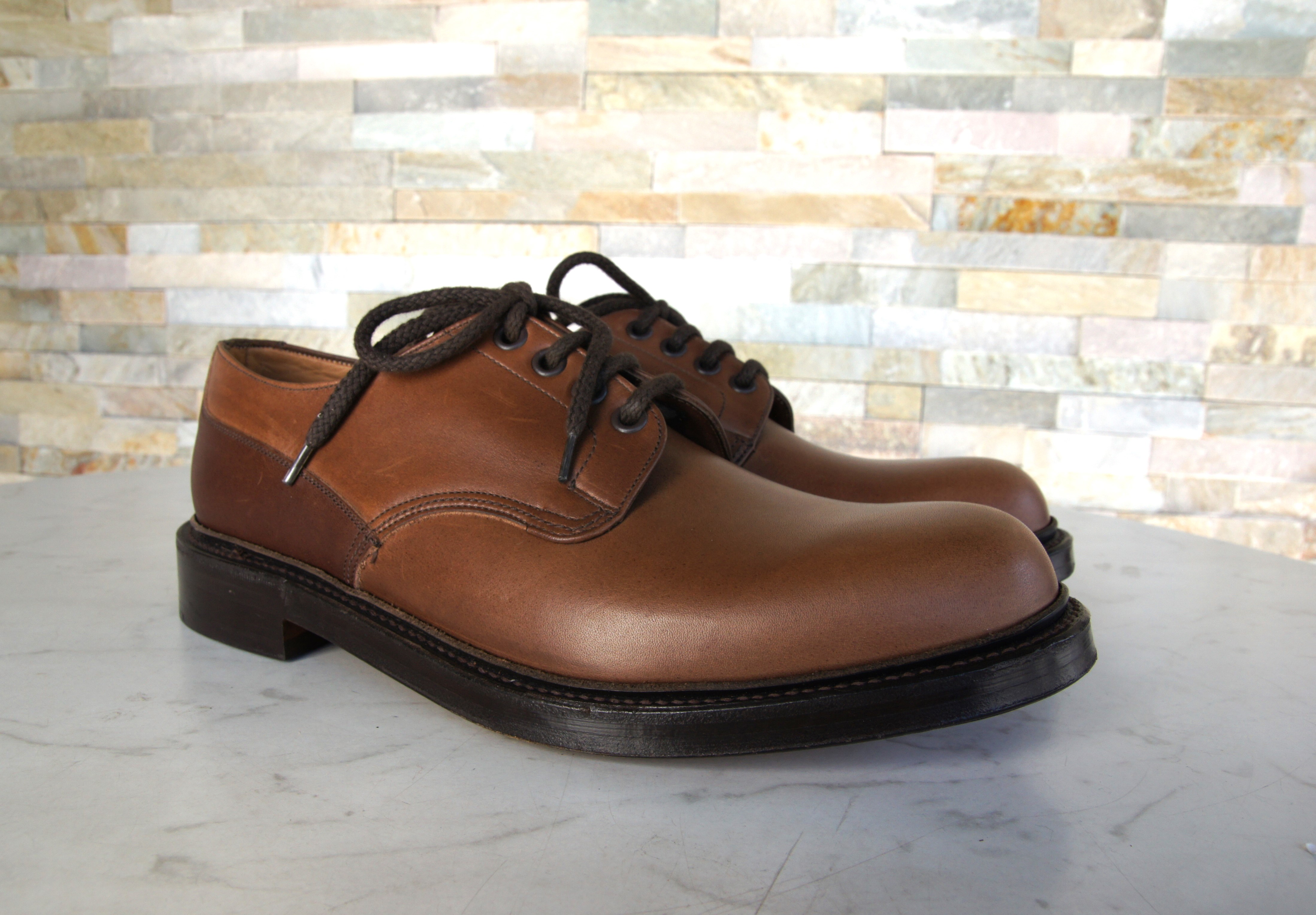 Church's Schnürschuhe Halbschuhe Mcbride braun 
