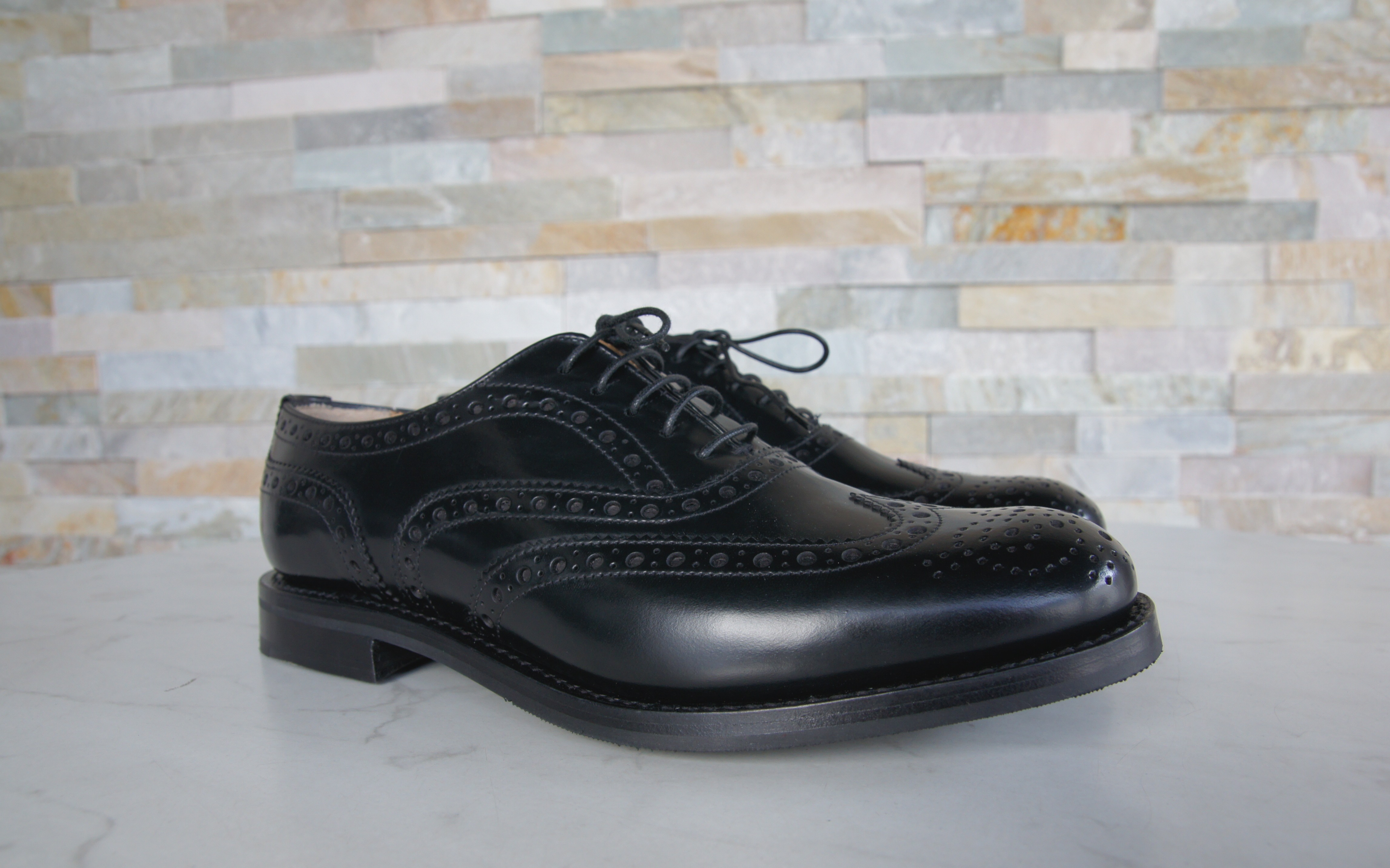Church's Schnürschuhe Halbschuhe BURWOOD schwarz