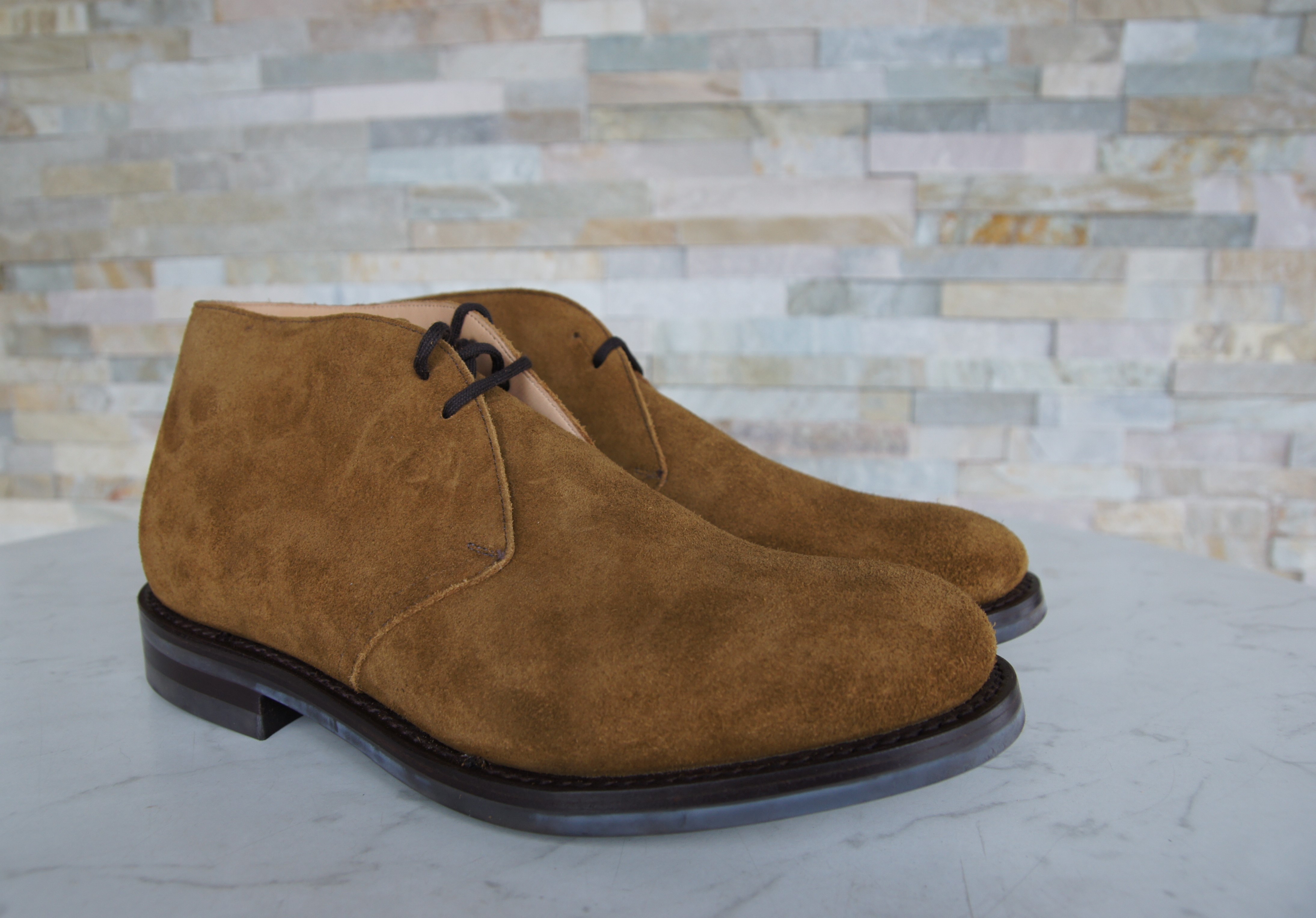 Church's booties lace-up shoes Ryder 3 Rass Suede maraca