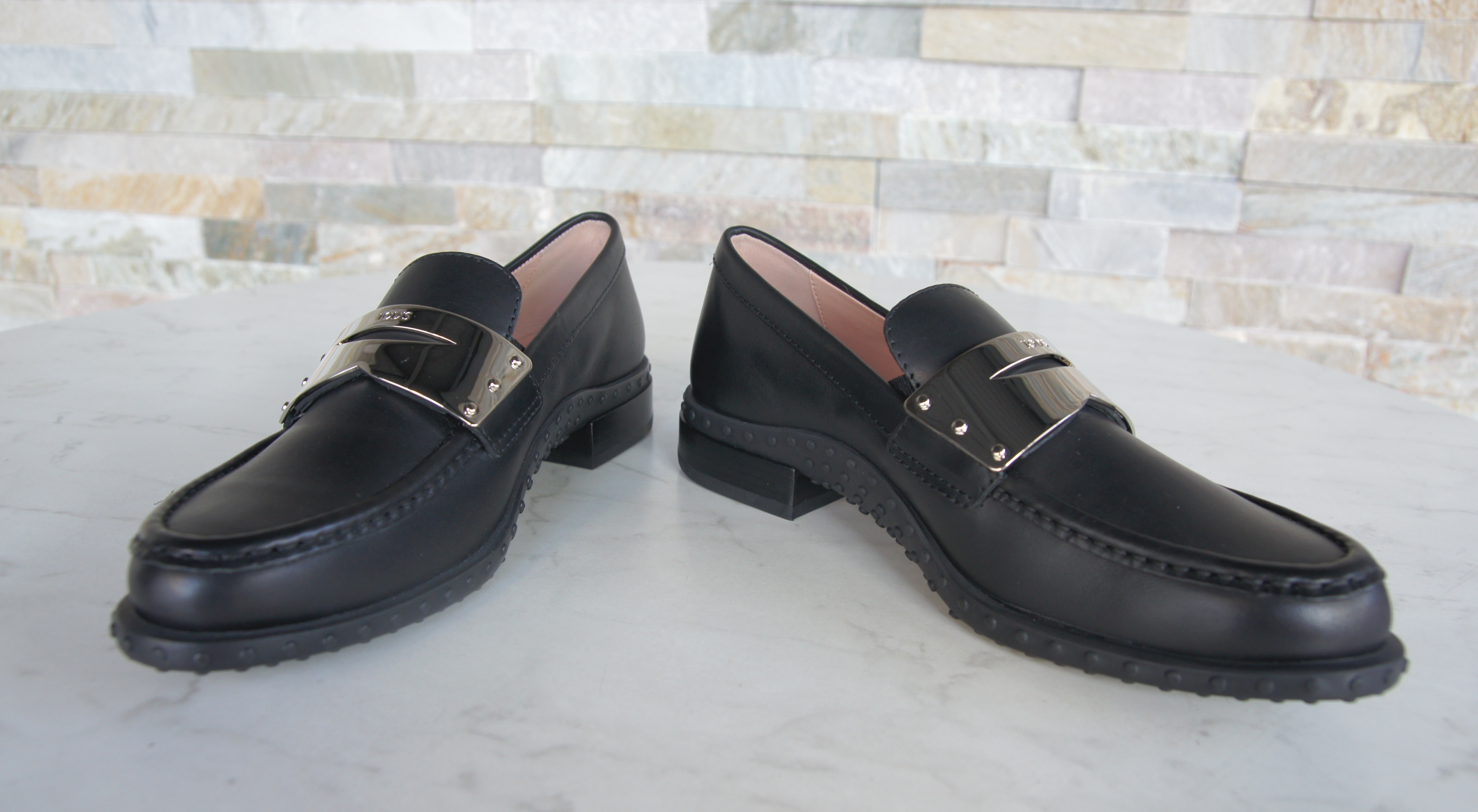 Tod´s Slipper Halbschuhe schwarz
