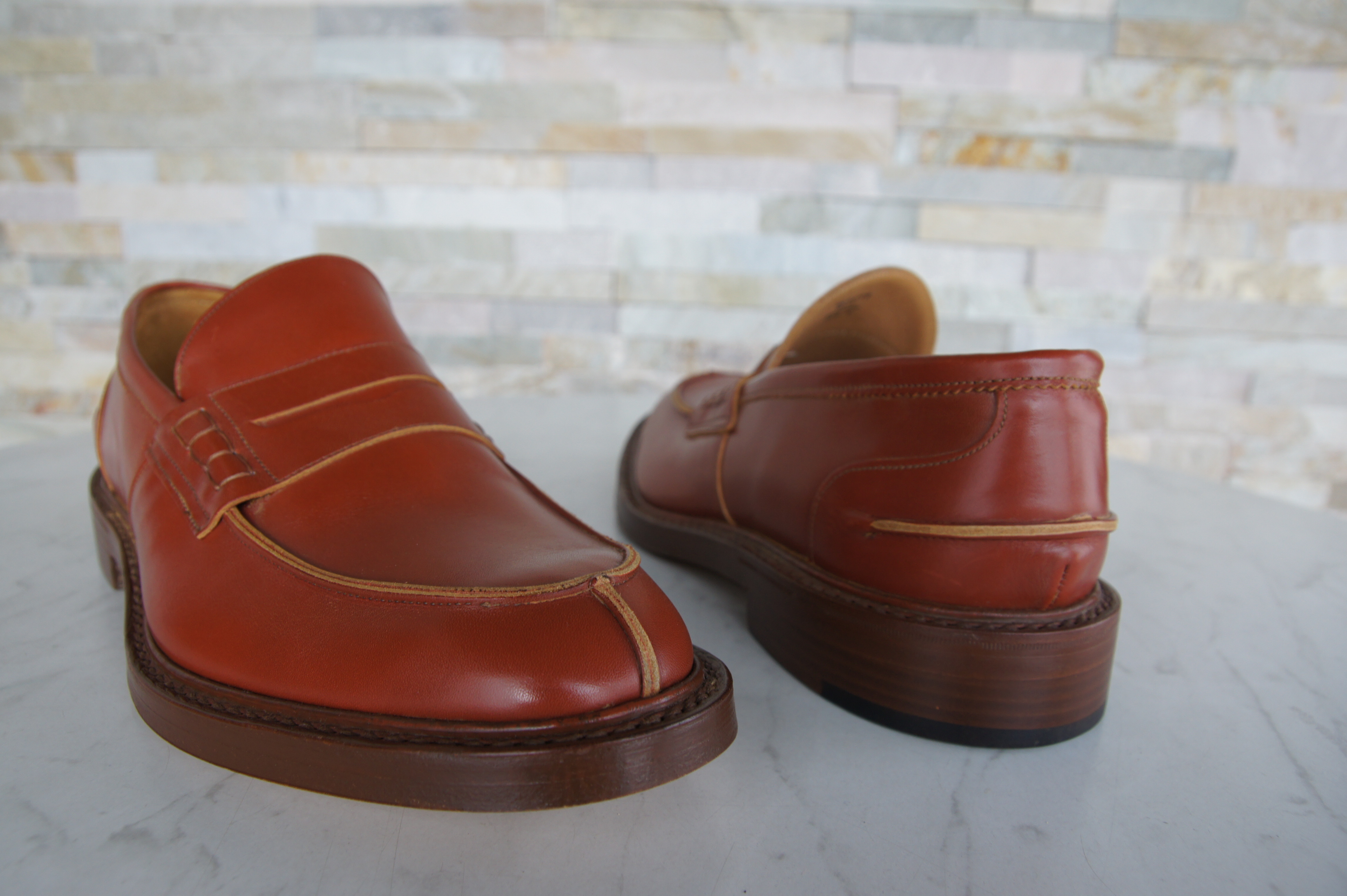 Tricker's loafers slippers Giacomo brown