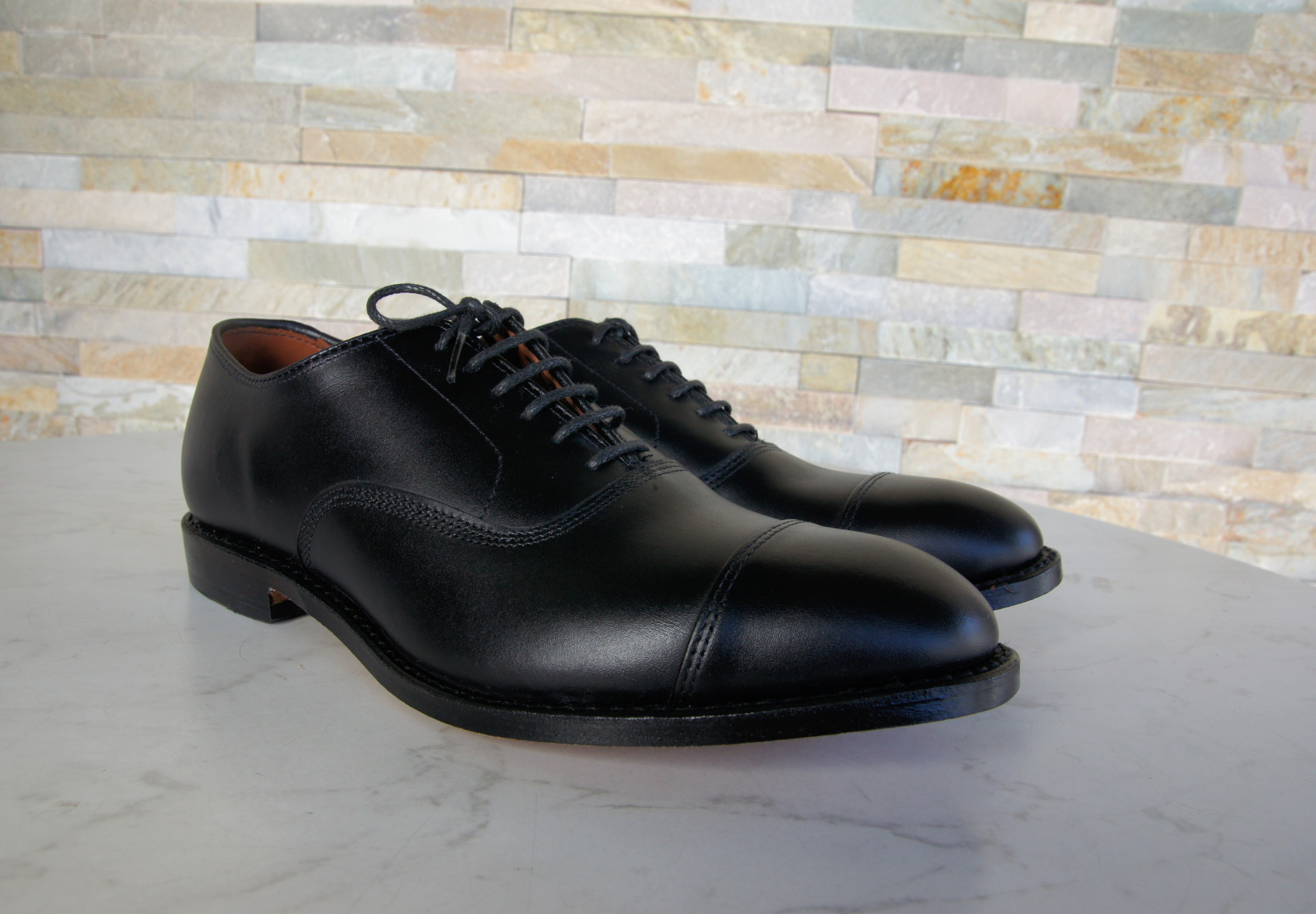 Allen Edmonds Schnürschuhe Halbschuhe Park Avenue schwarz