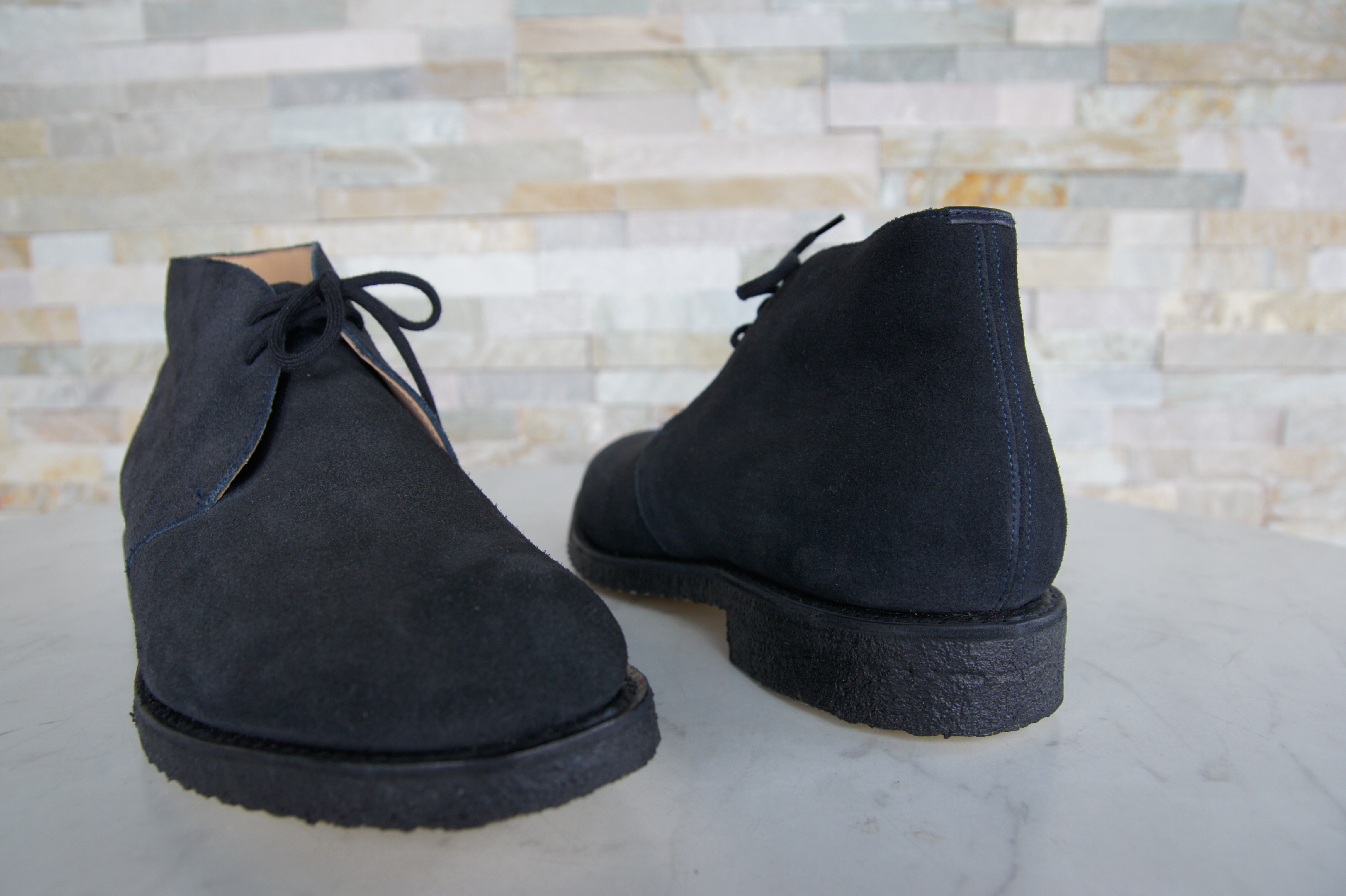 Church's booties lace-up shoes Ryder 81 navy blue