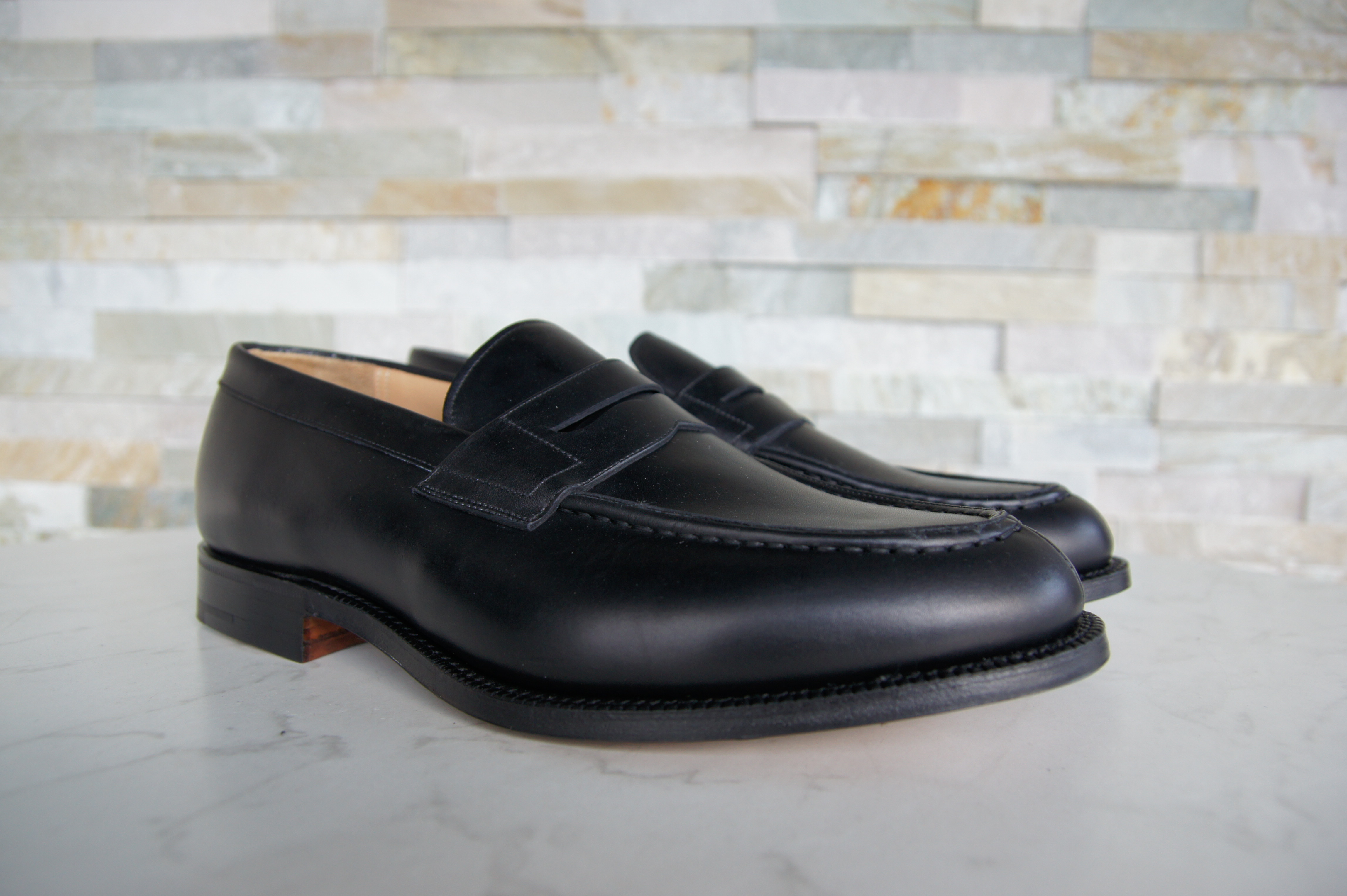 Church's loafers slipper business shoes Darwin black 