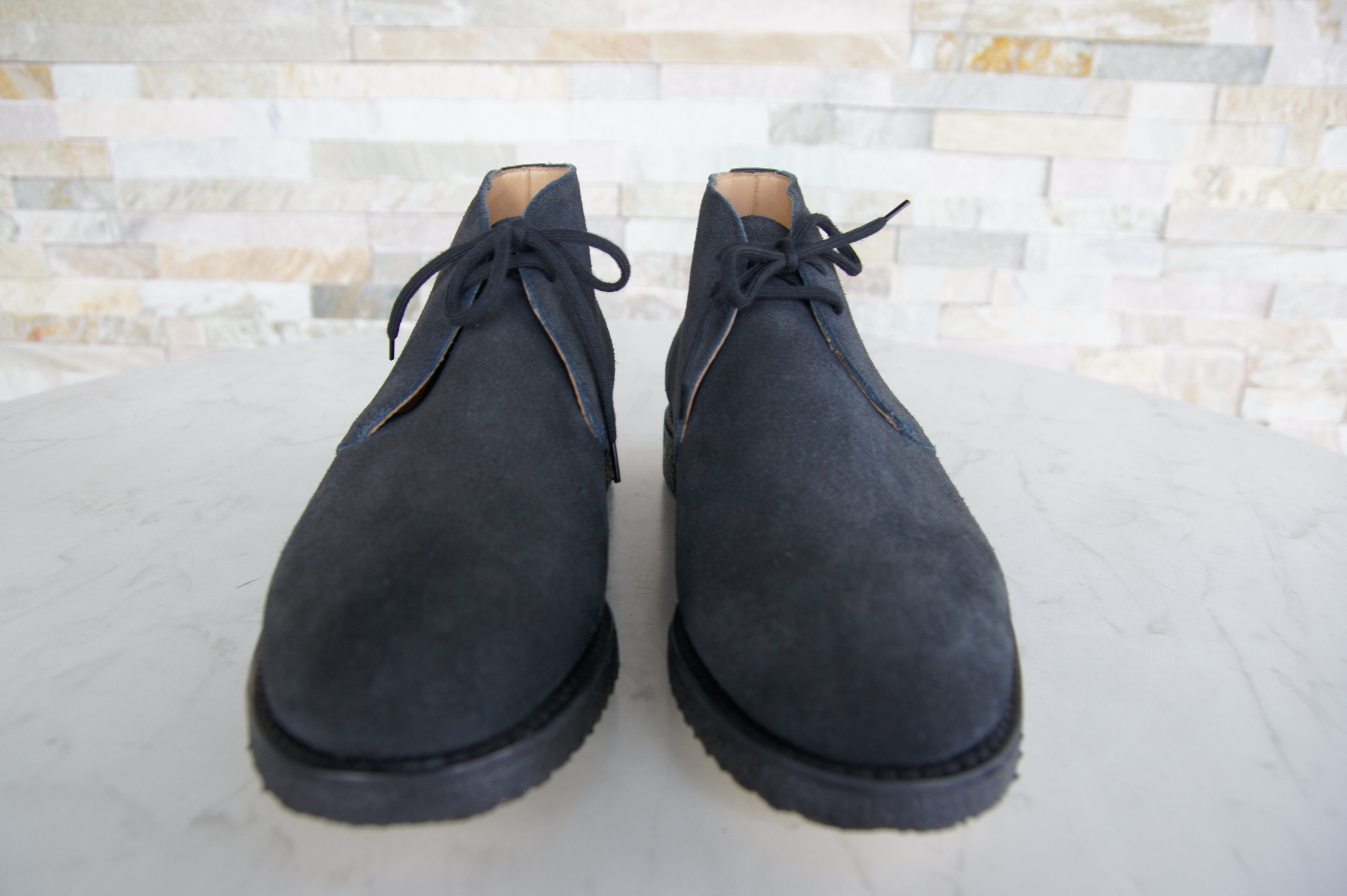Church's booties lace-up shoes Ryder 81 navy blue