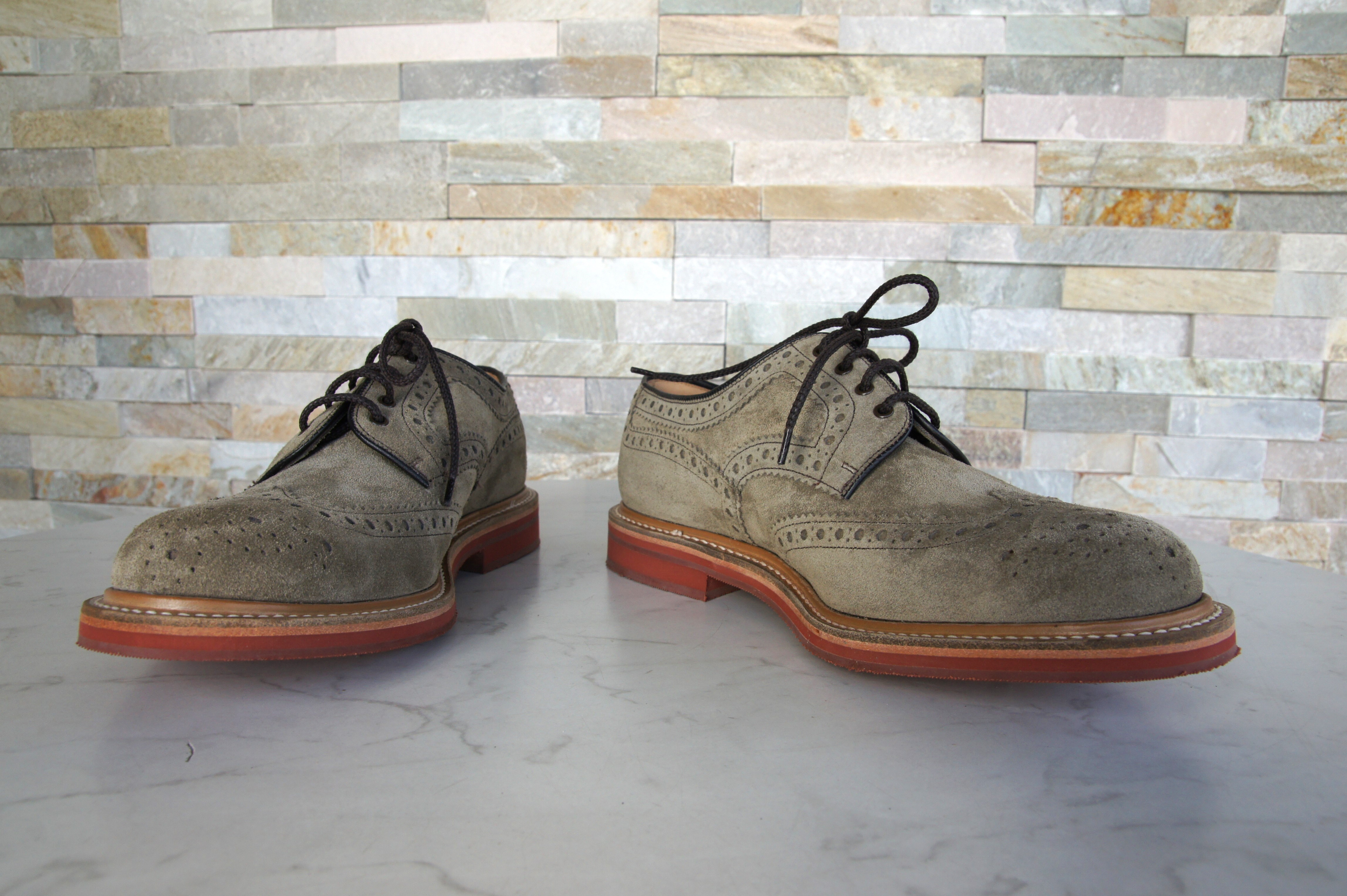 Church's lace -up shoes business otterproof ORBY stone