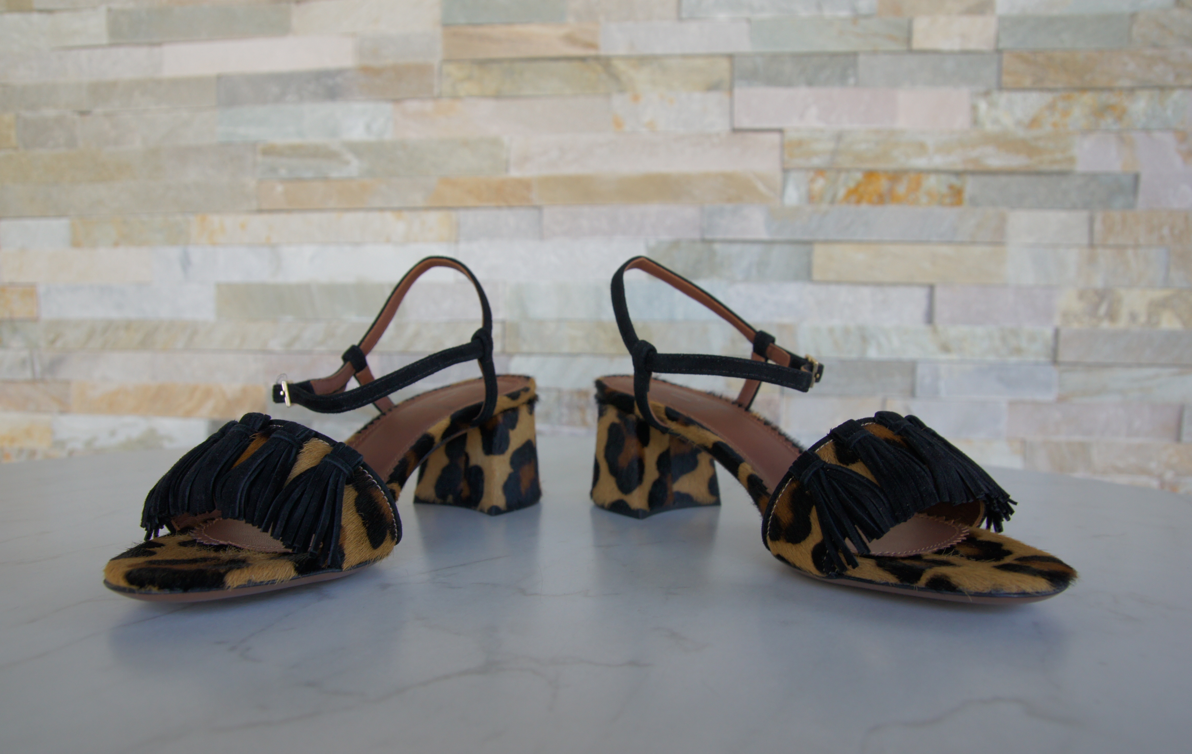 L'Autre Chose Sandaletten Leopard