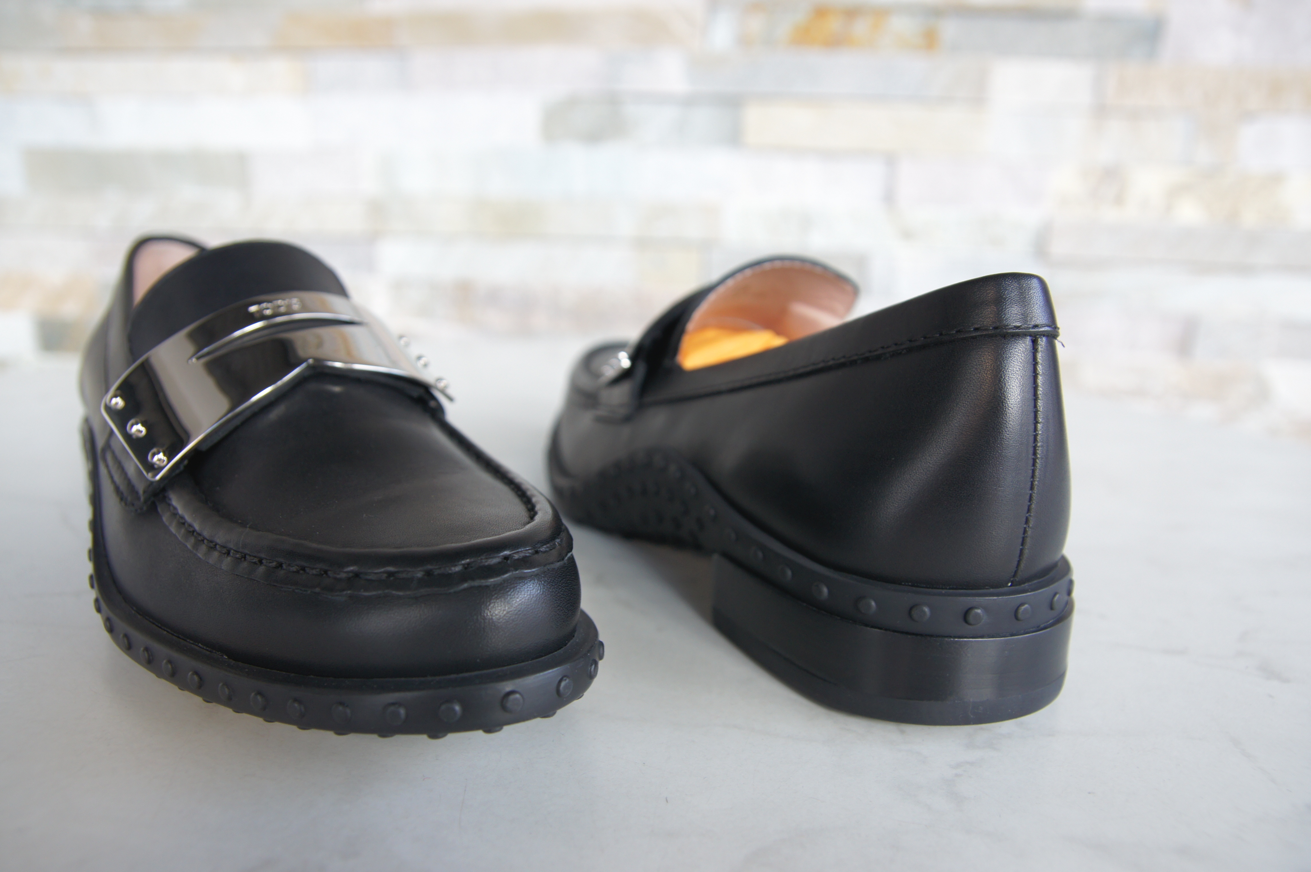Tod´s Slipper Halbschuhe schwarz
