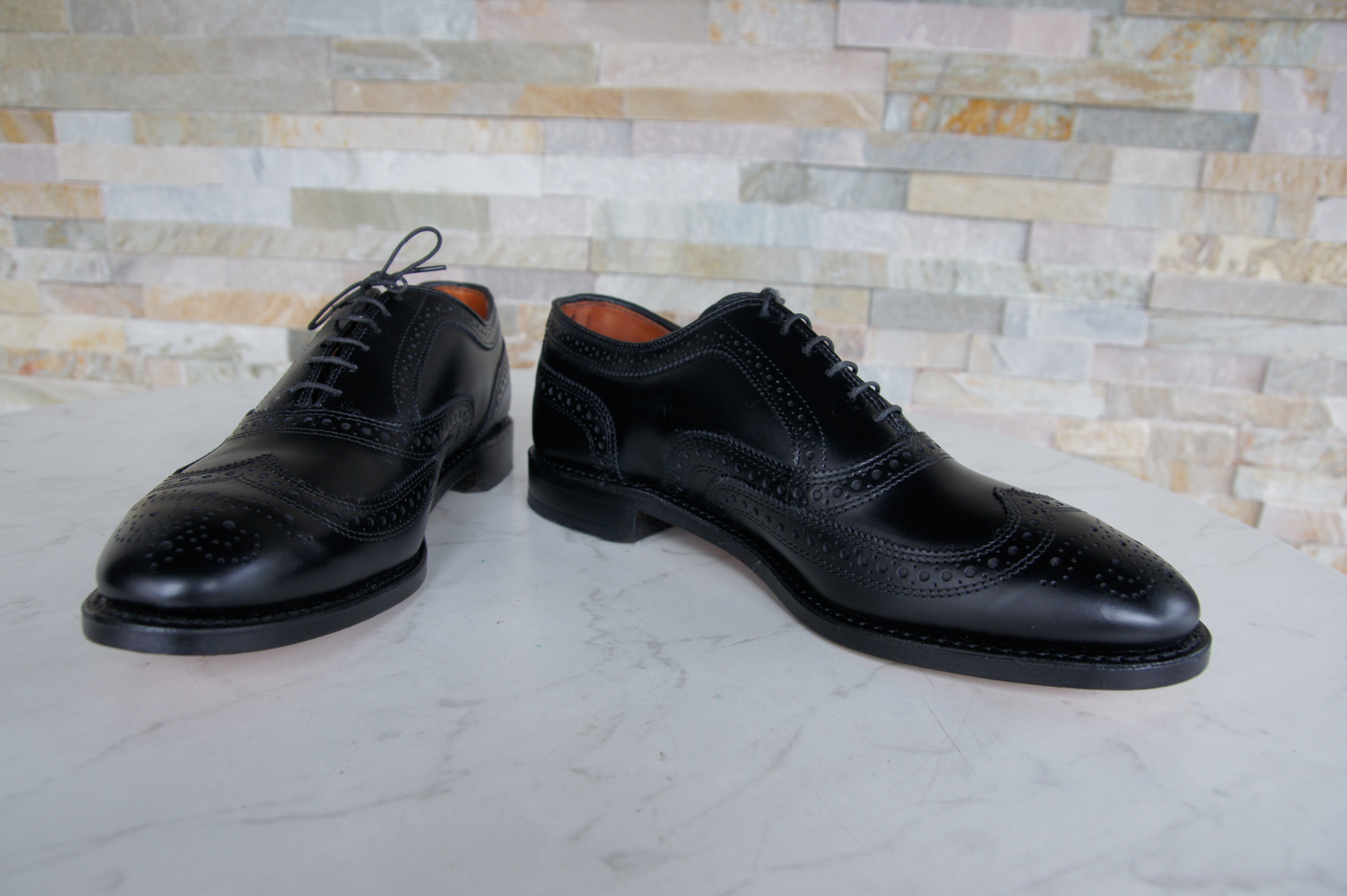 Allen Edmonds Schnürschuhe Halbschuhe Mcallister schwarz