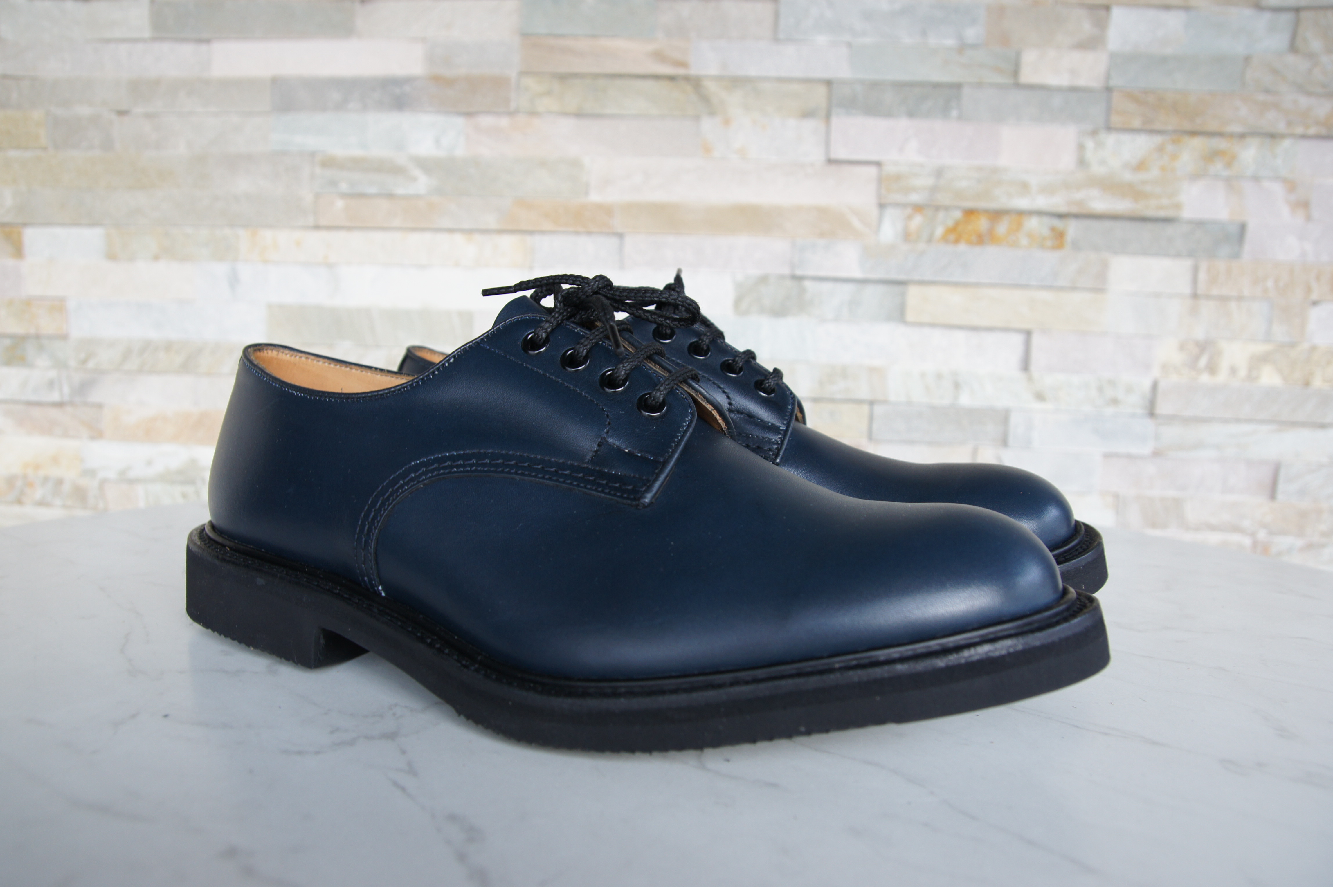 Tricker's Schnürschuhe Halbschuhe Daniel blau