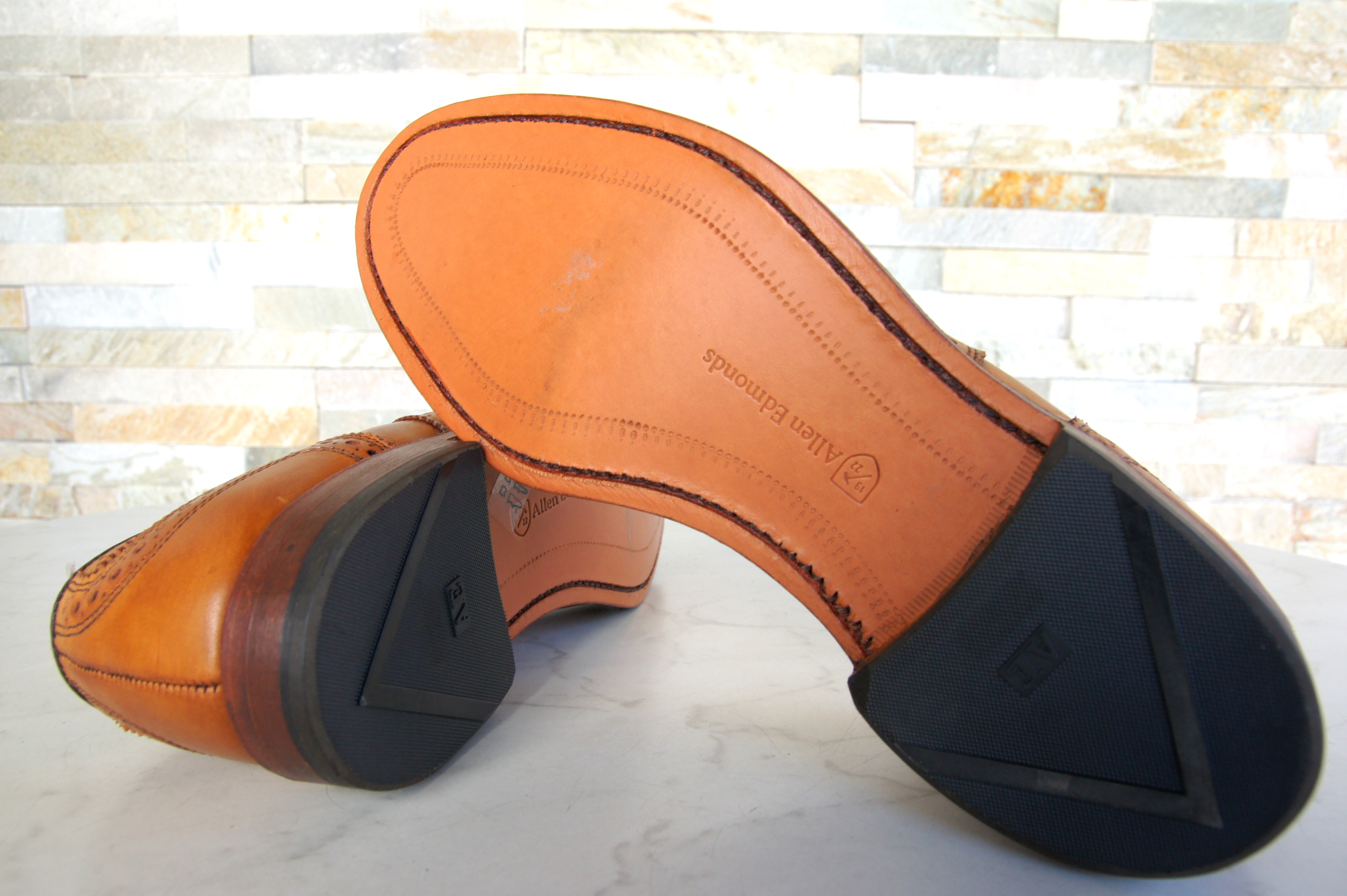 Allen Edmonds Schnürschuhe Halbschuhe Strand walnuß