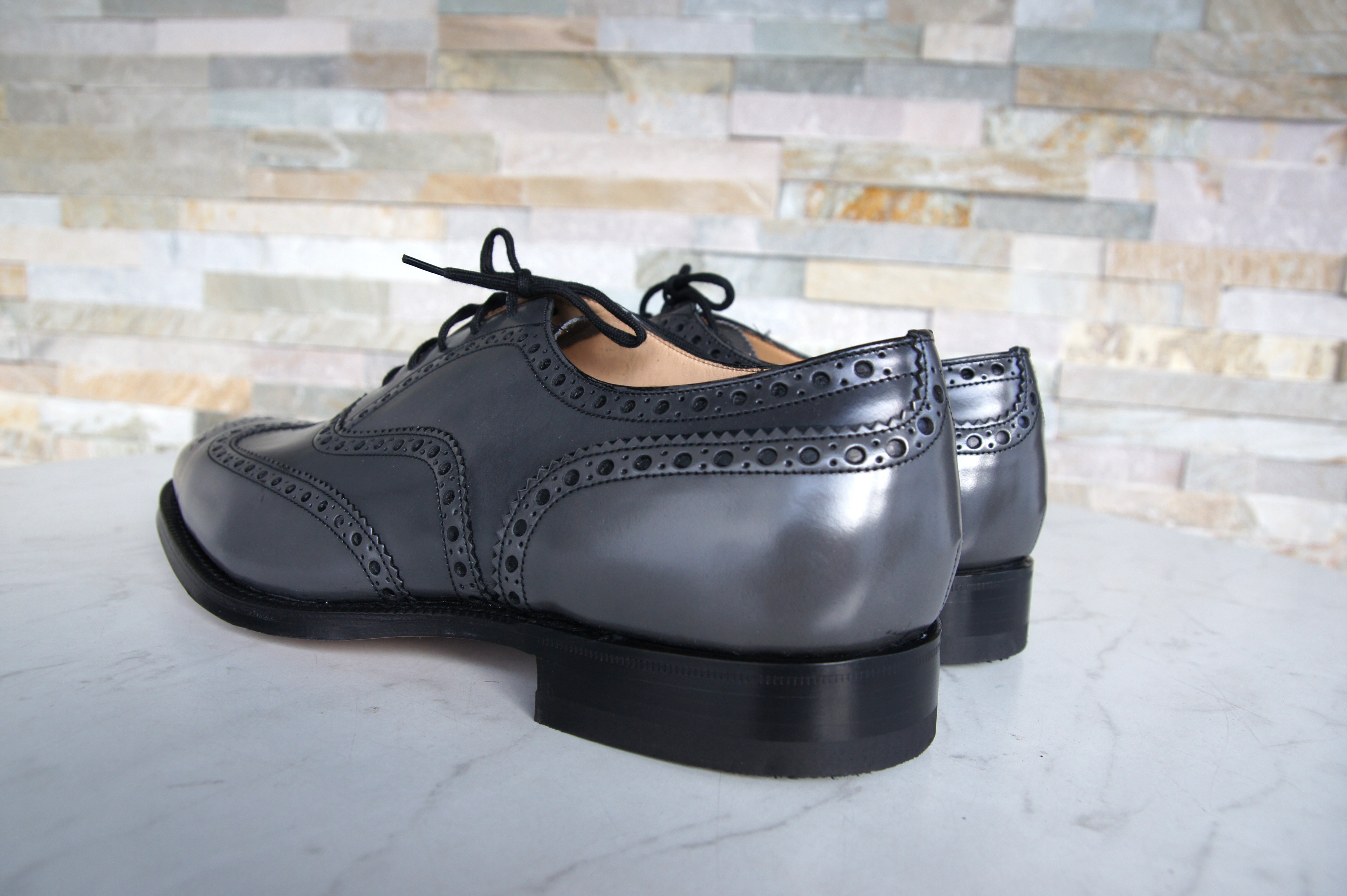 Church's Schnürschuhe Halbschuhe Burwood grau