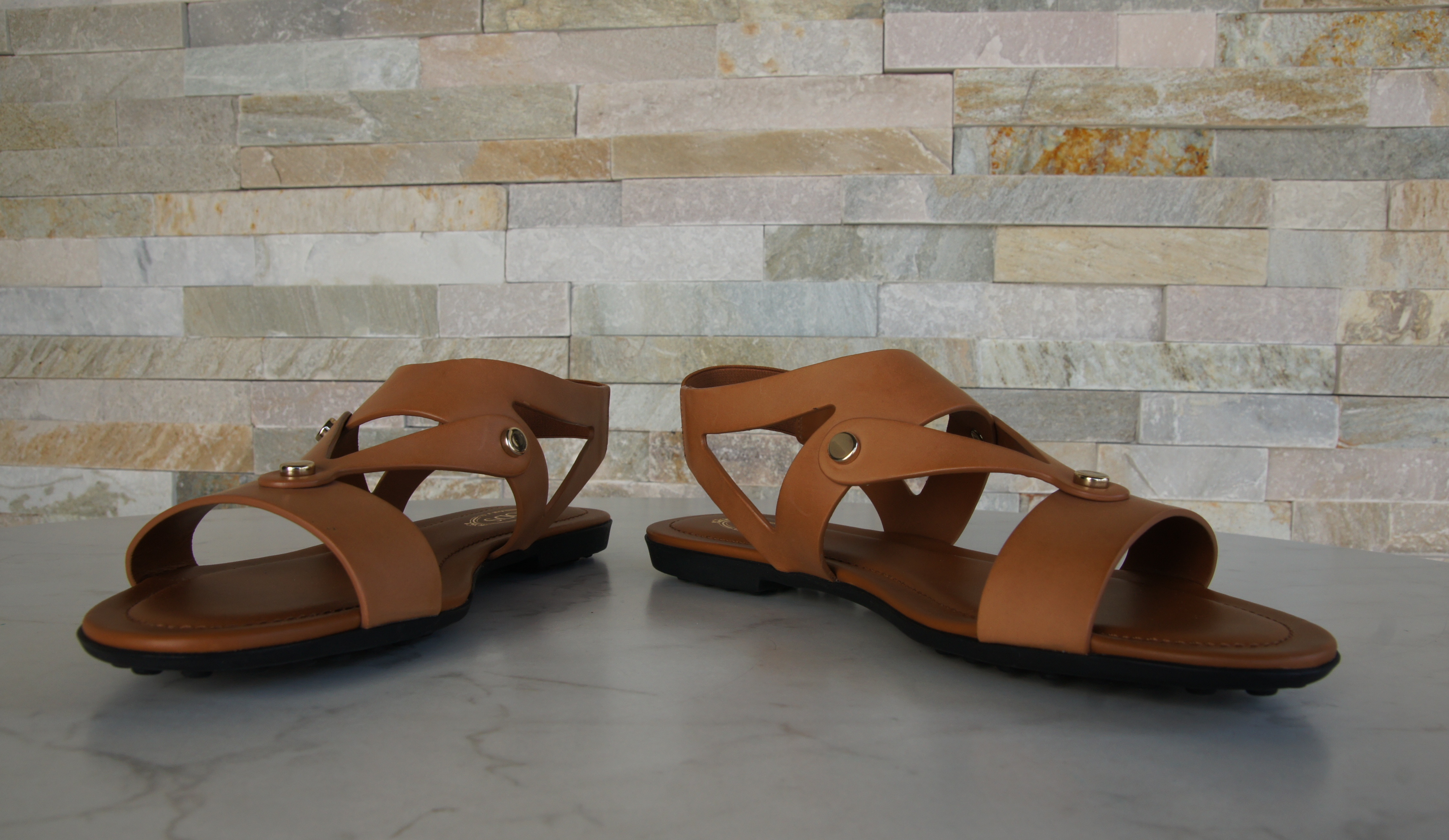 TOD'S Sandalen cuoio braun