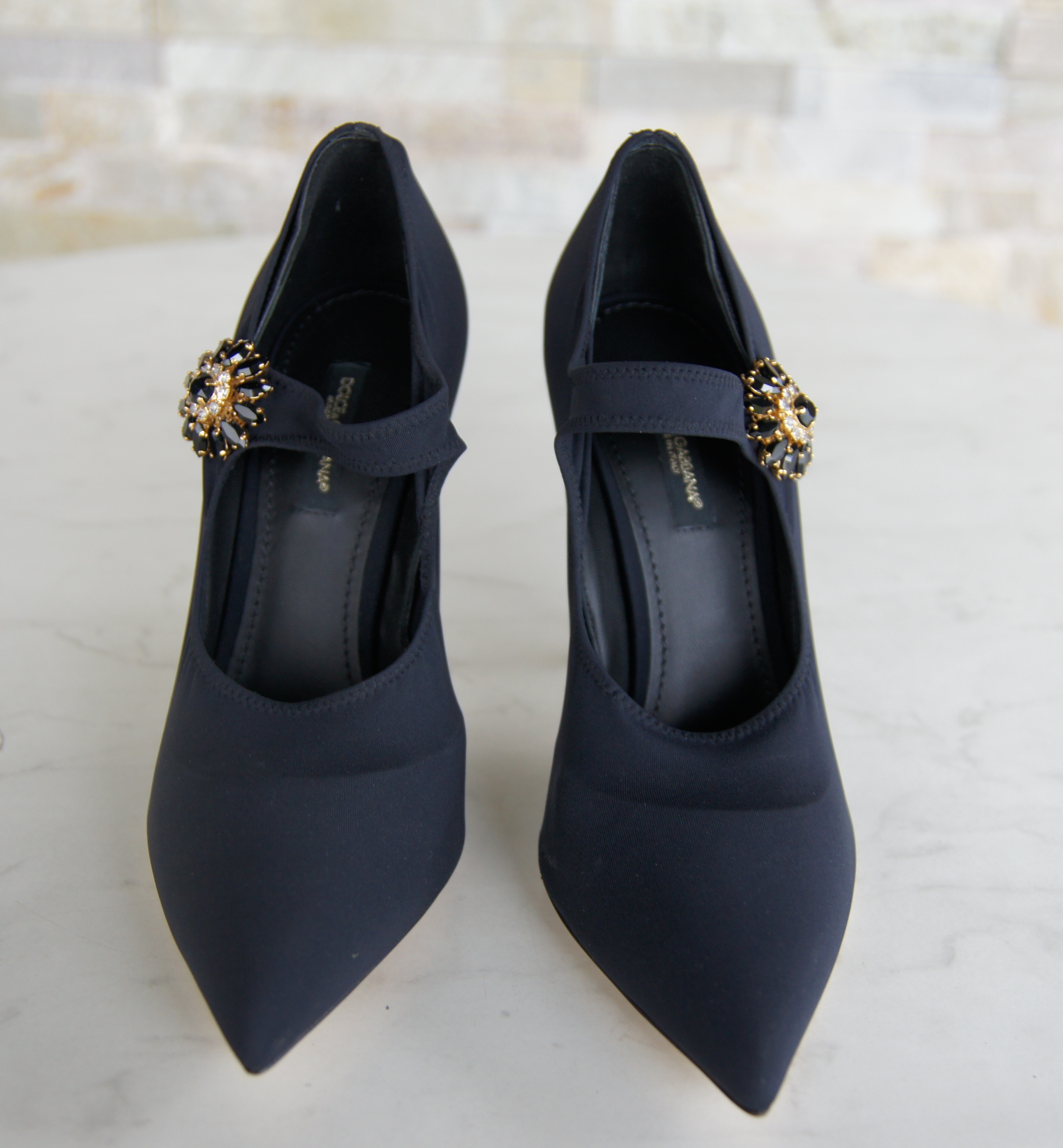 Dolce & Gabbana pumps mary jane jersey black