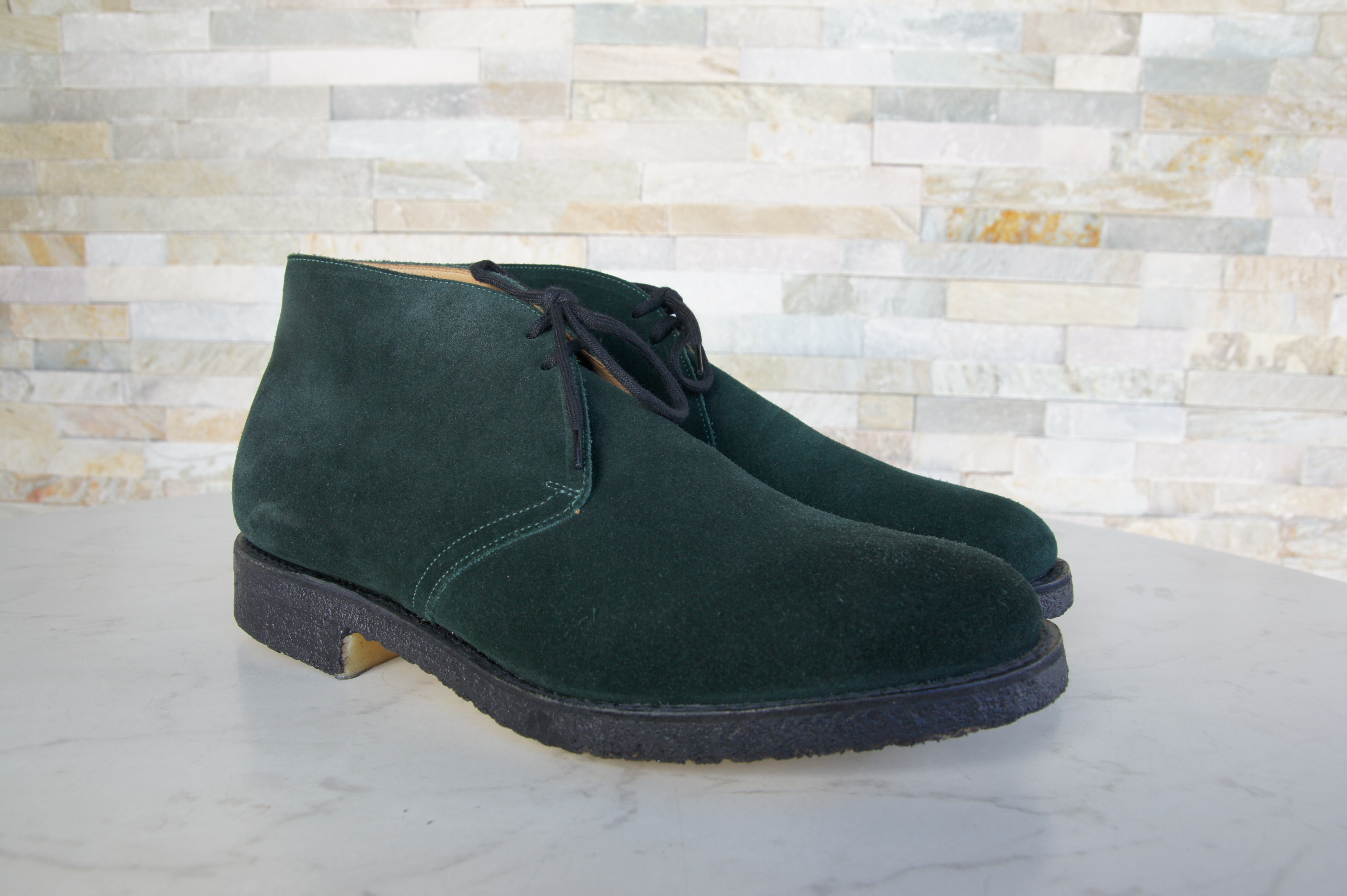 Church's booties lace-up shoes Ryder 81 dark green