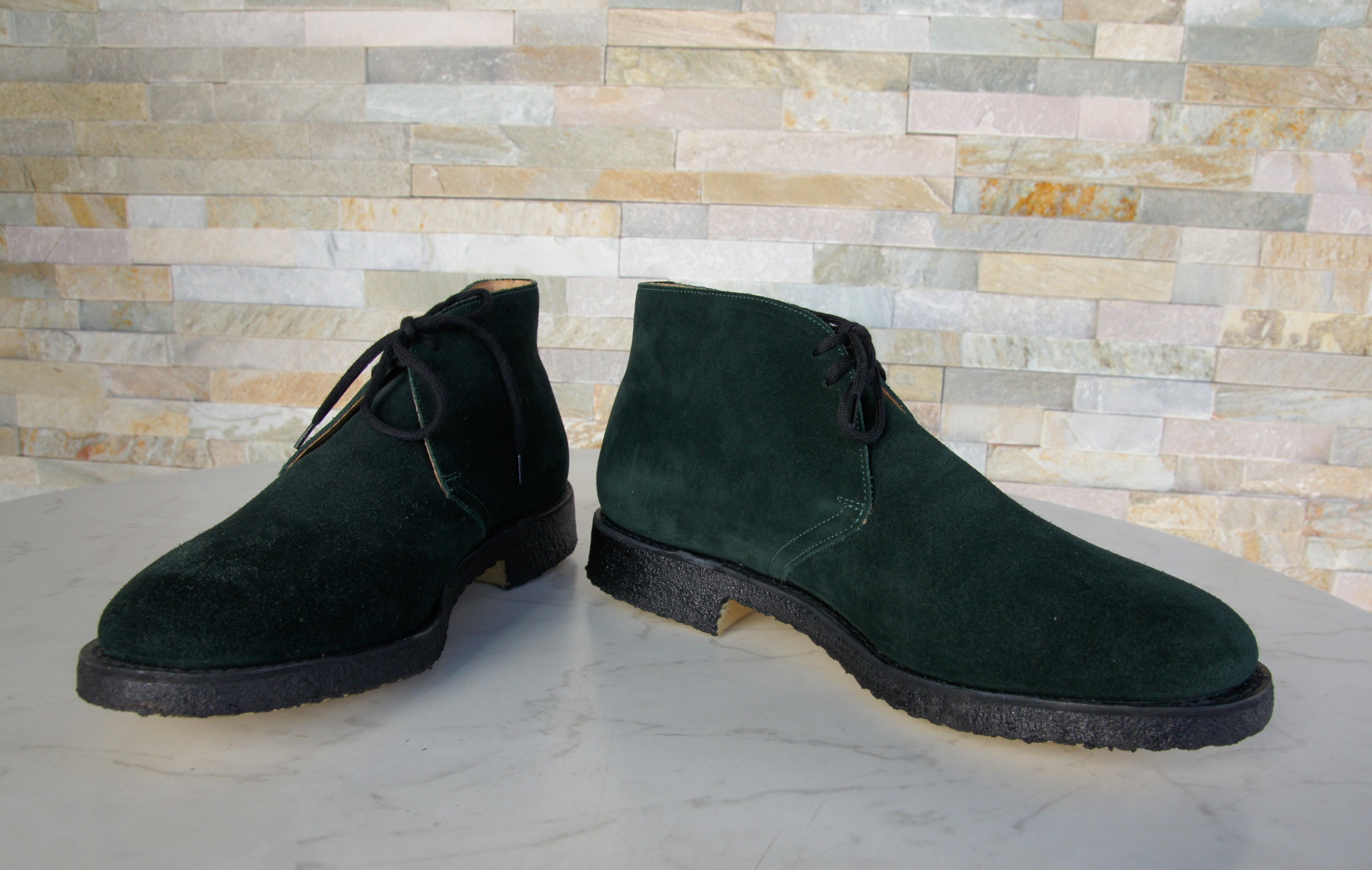 Church's booties lace-up shoes Ryder 81 dark green