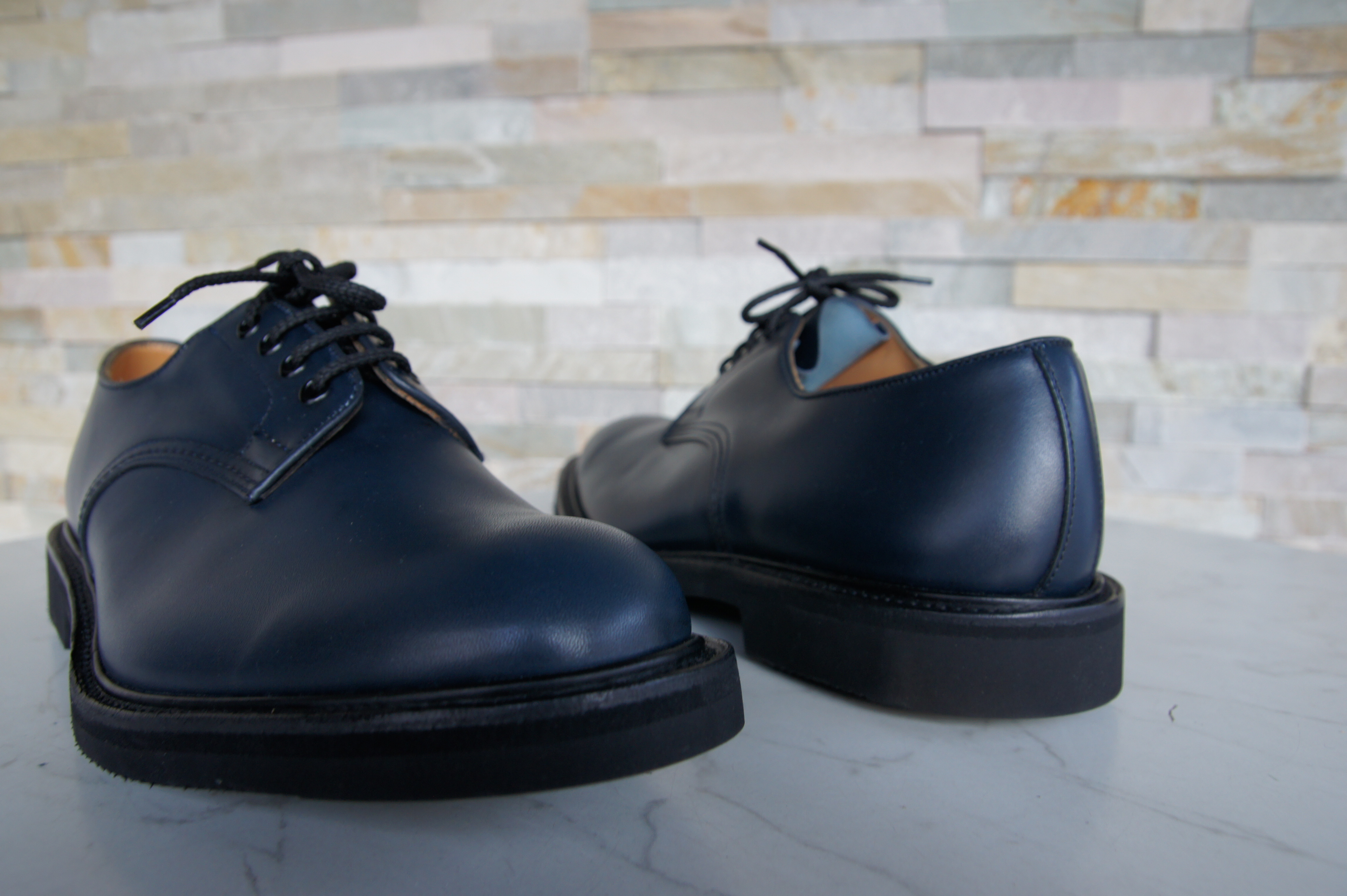 Tricker's Schnürschuhe Halbschuhe Daniel blau