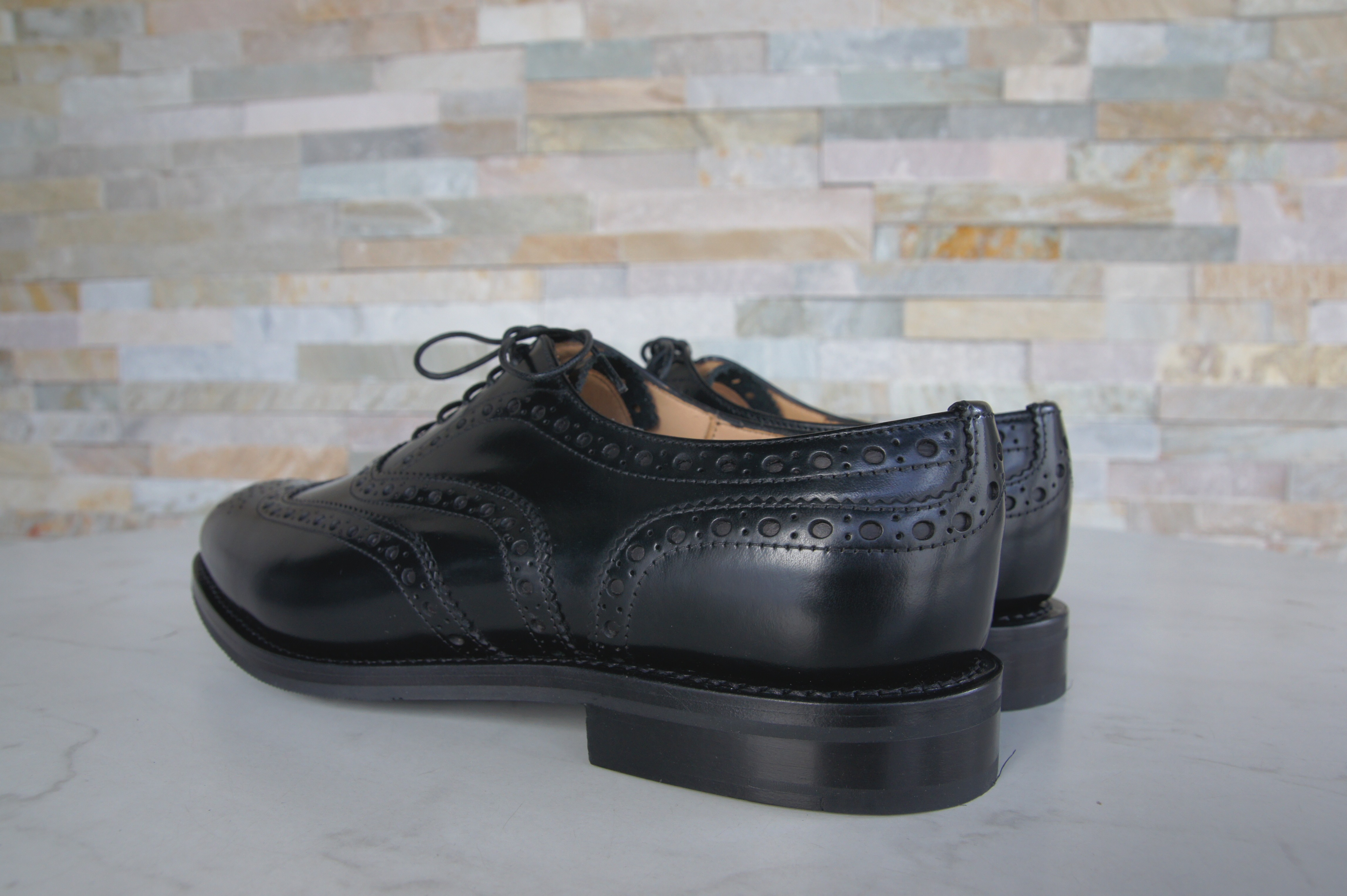 Church's Schnürschuhe Halbschuhe BURWOOD schwarz