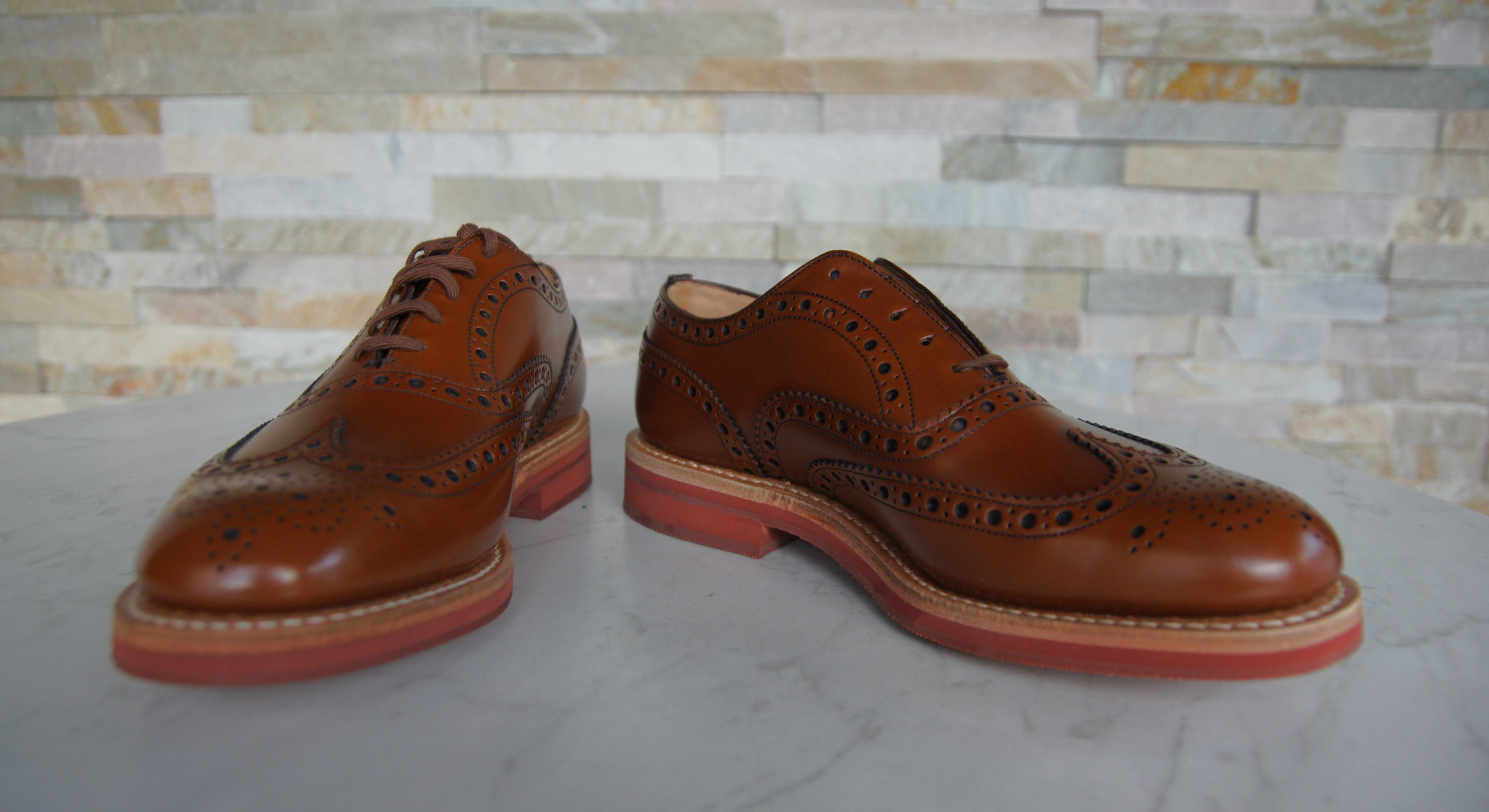 Church's Schnürschuhe Halbschuhe Downish sandelholz