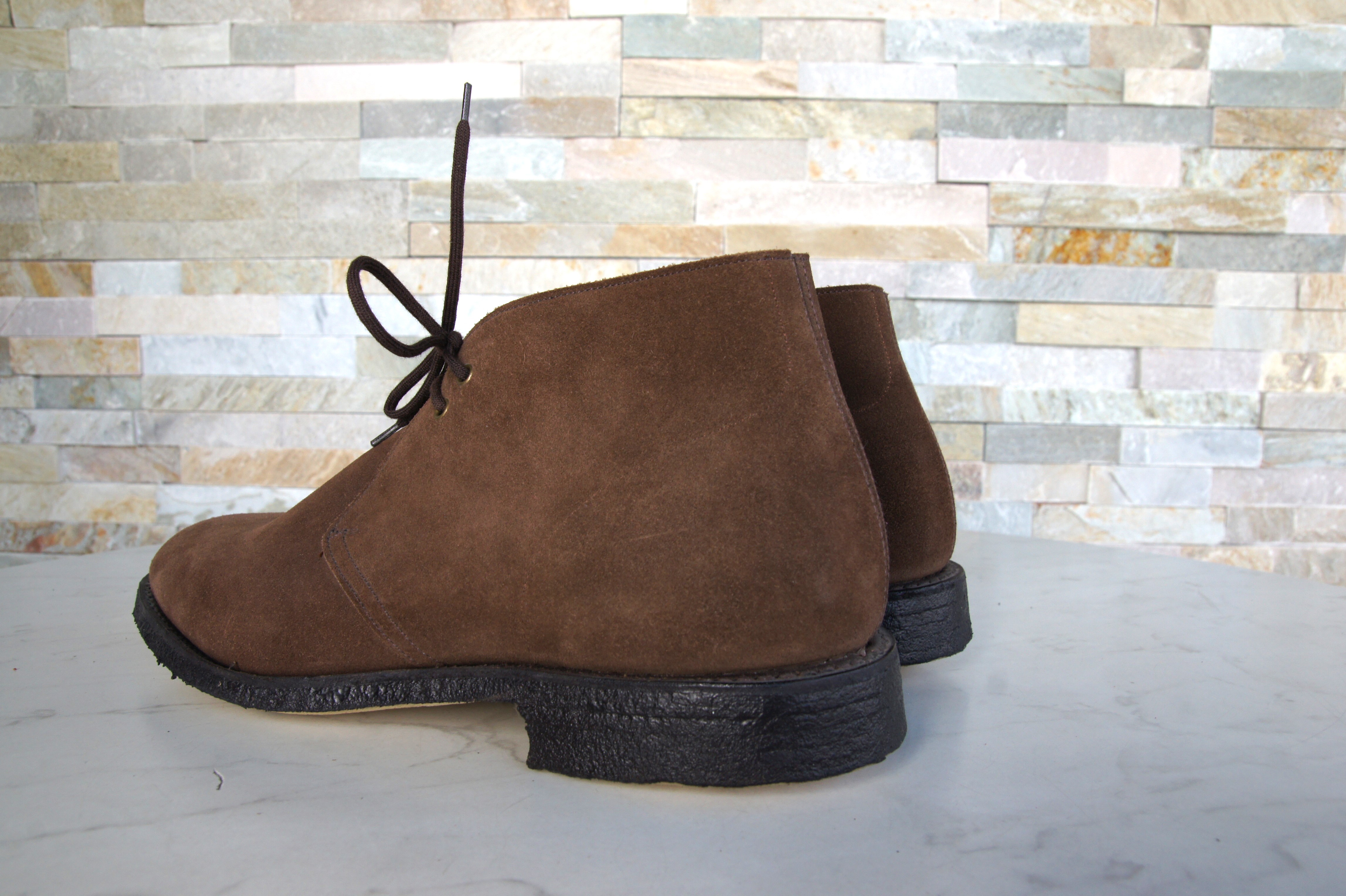 Church's booties lace-up shoes castoro Sahara sigar
