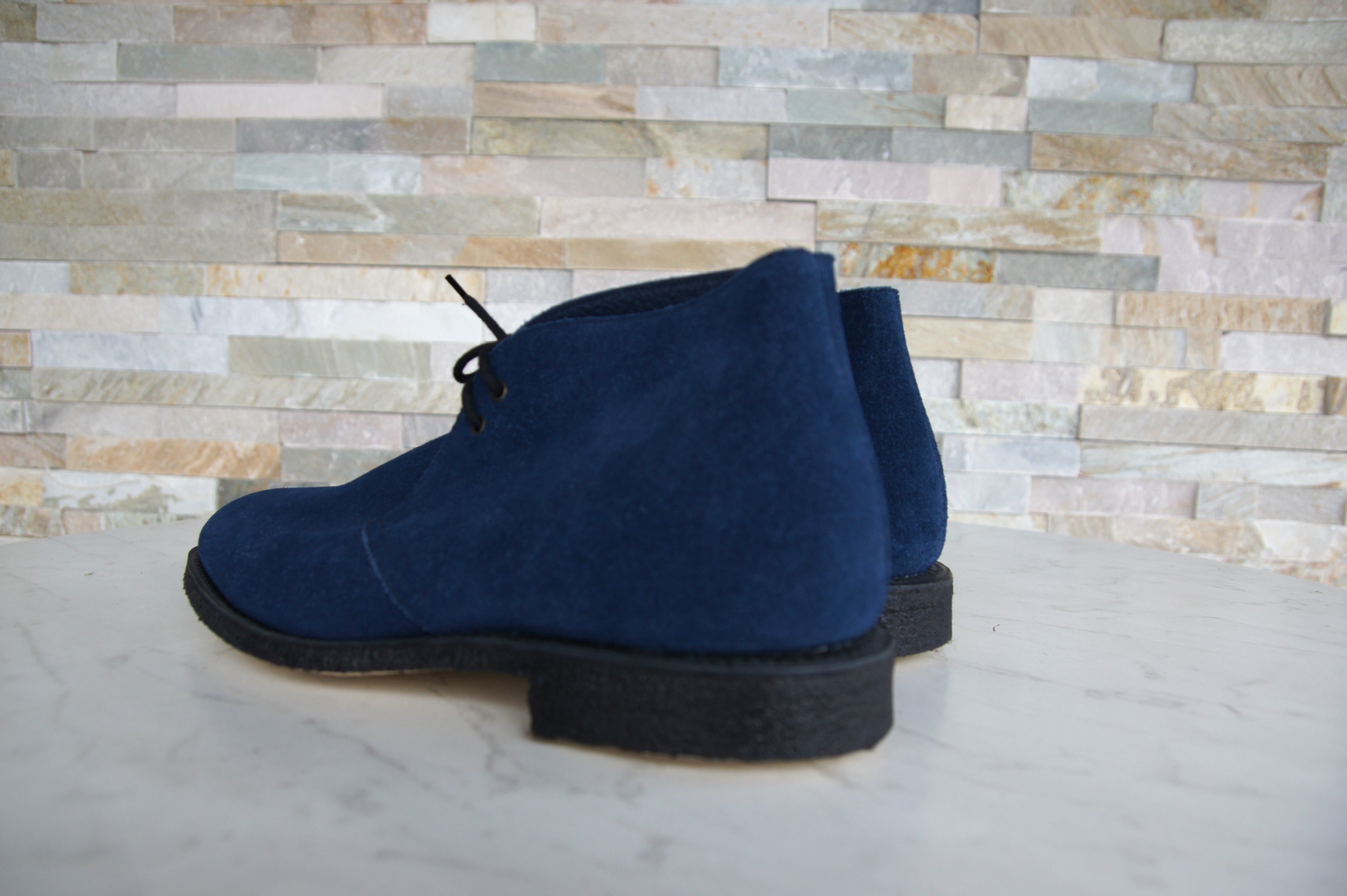 Church's booties lace-up shoes castoro Sahara blue