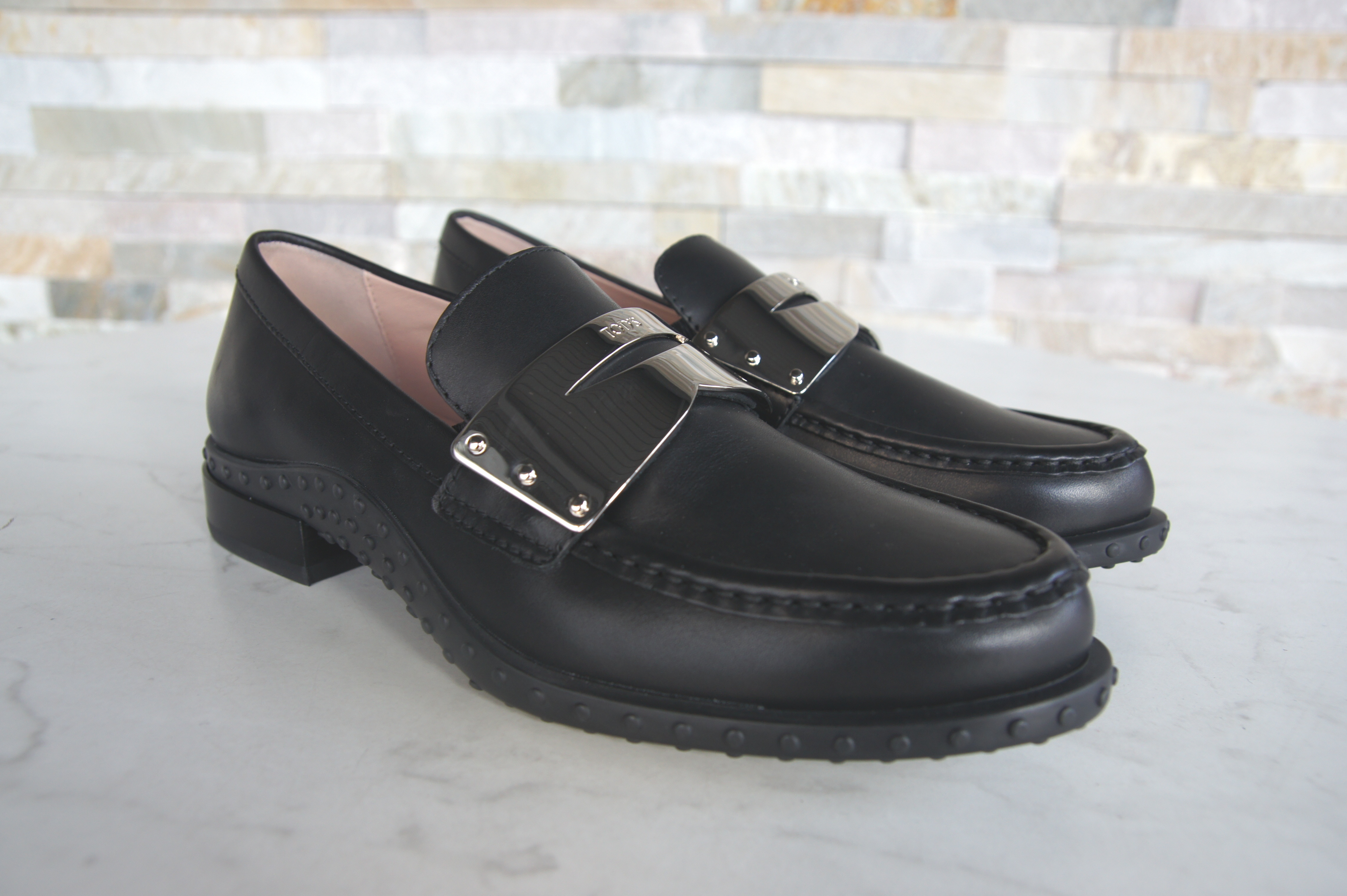 Tod´s Slipper Halbschuhe schwarz