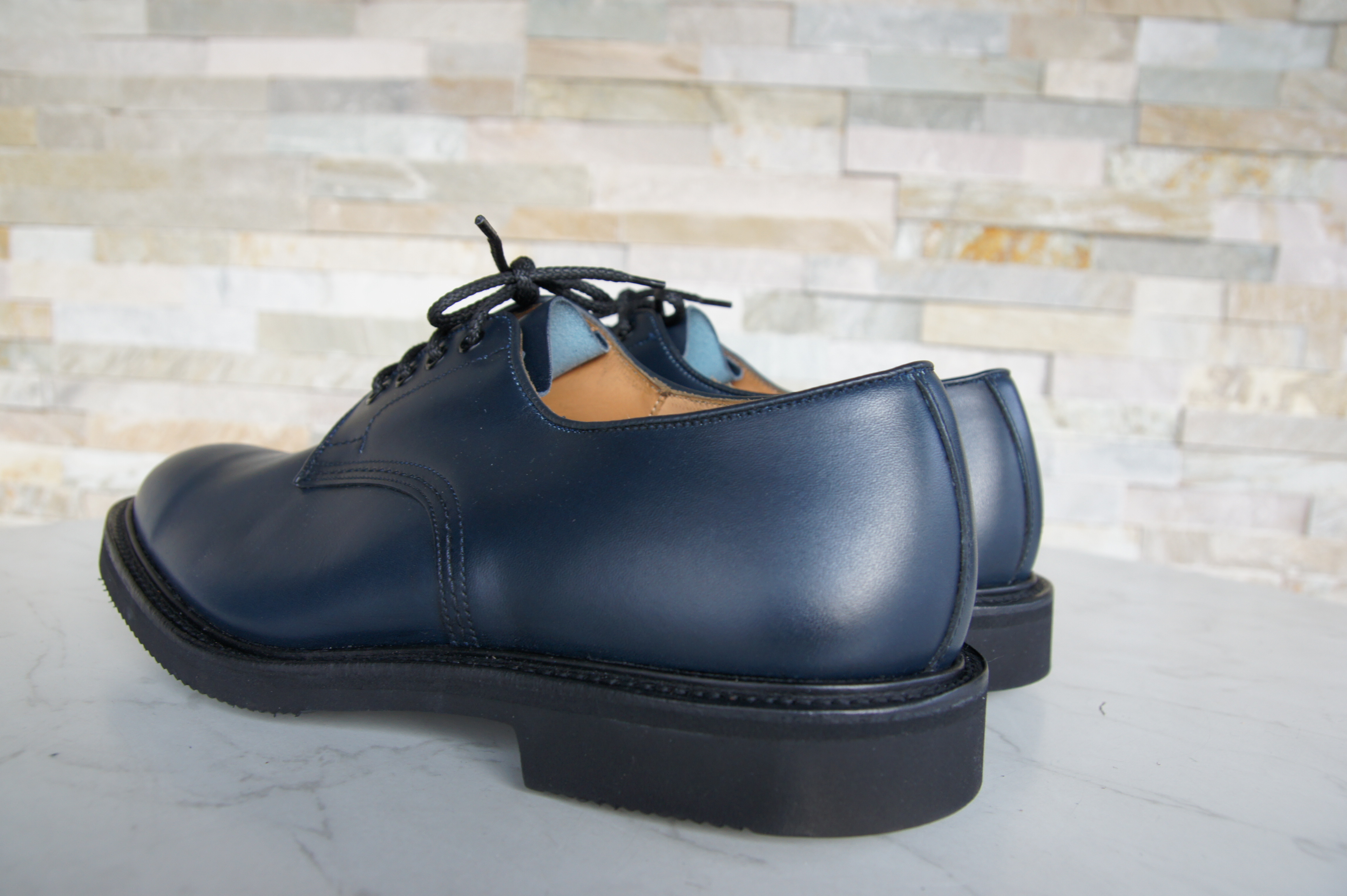 Tricker's Schnürschuhe Halbschuhe Daniel blau