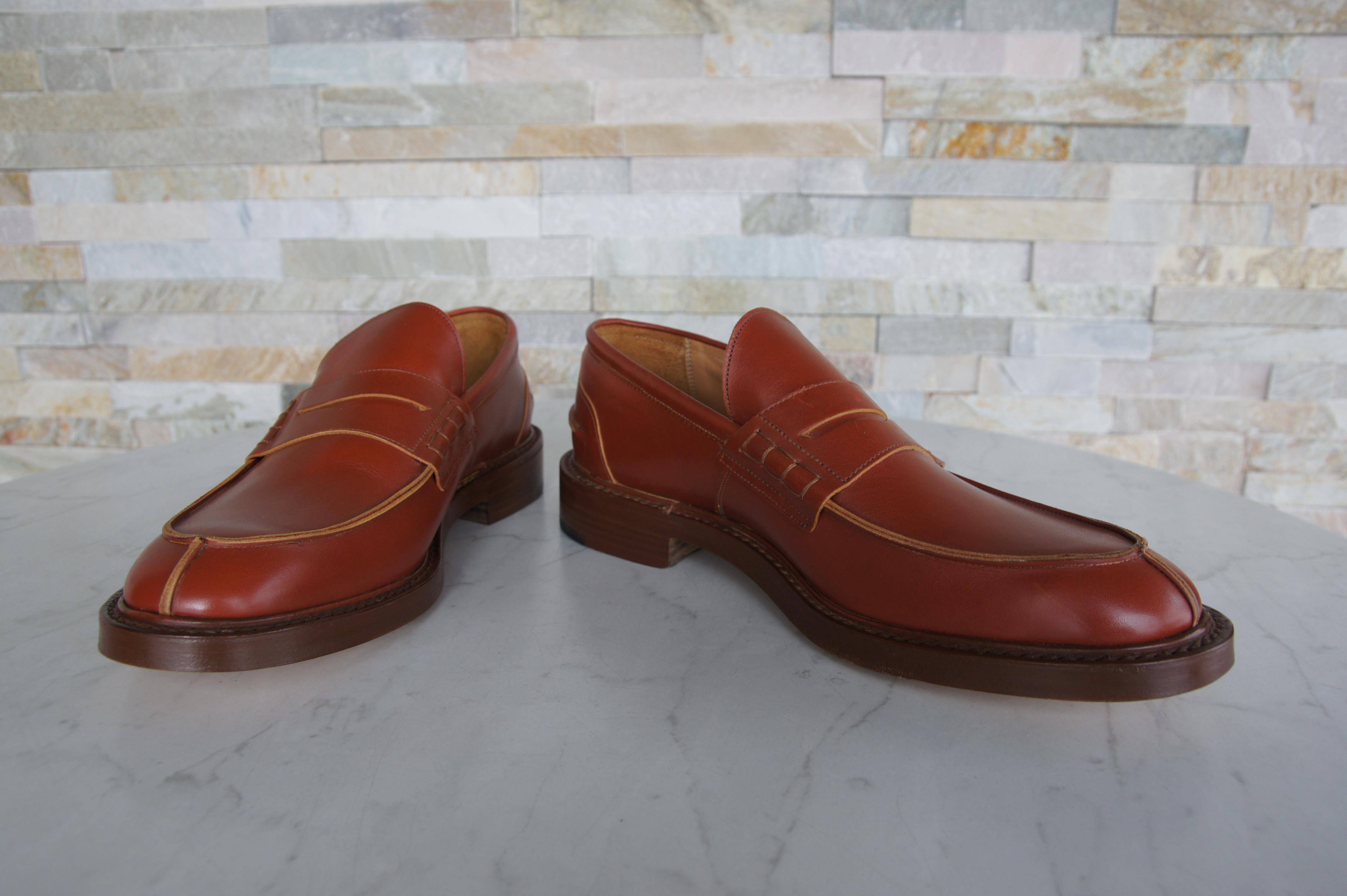 Tricker's loafers slippers Giacomo brown