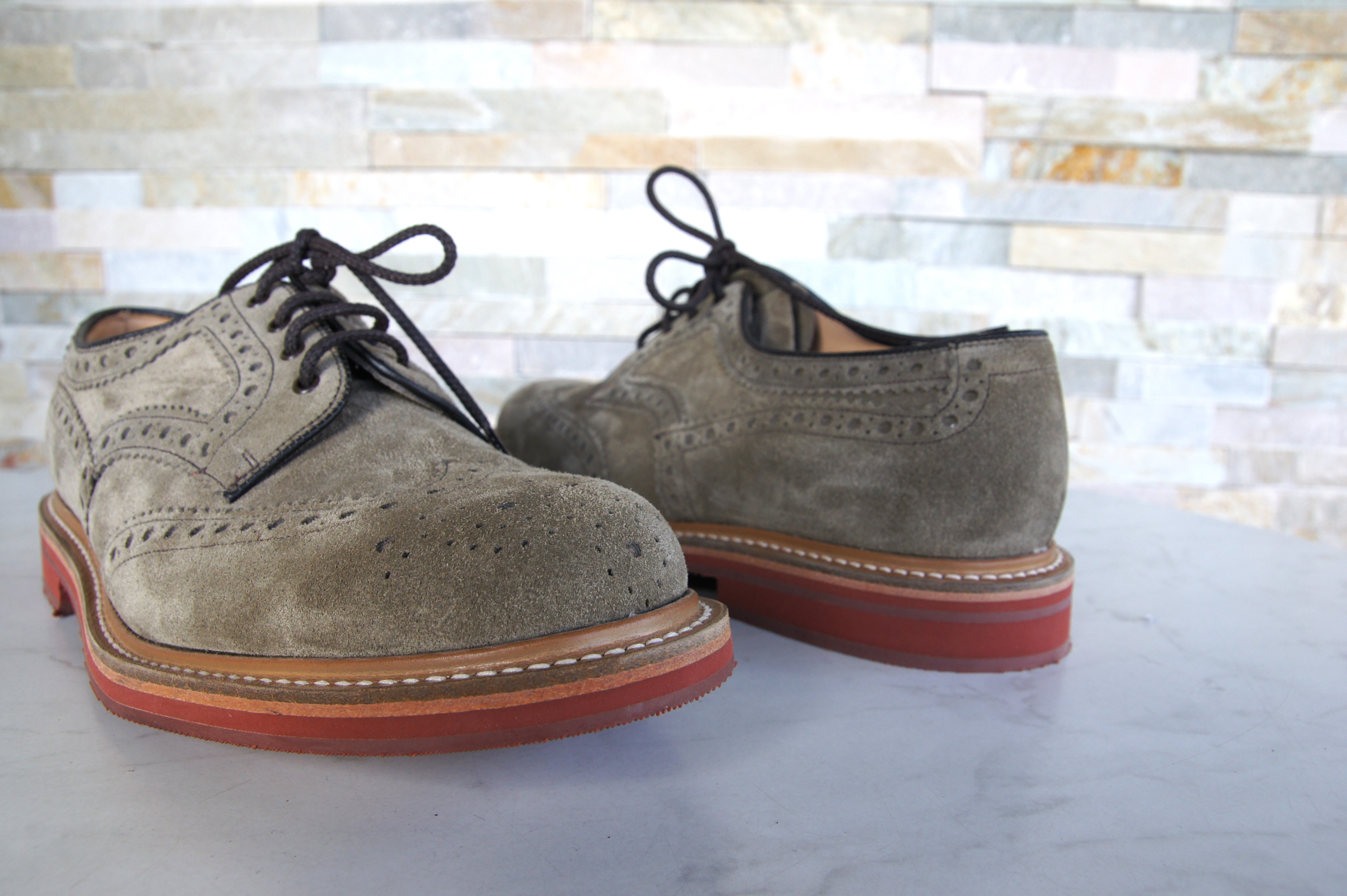 Church's lace -up shoes business otterproof ORBY stone