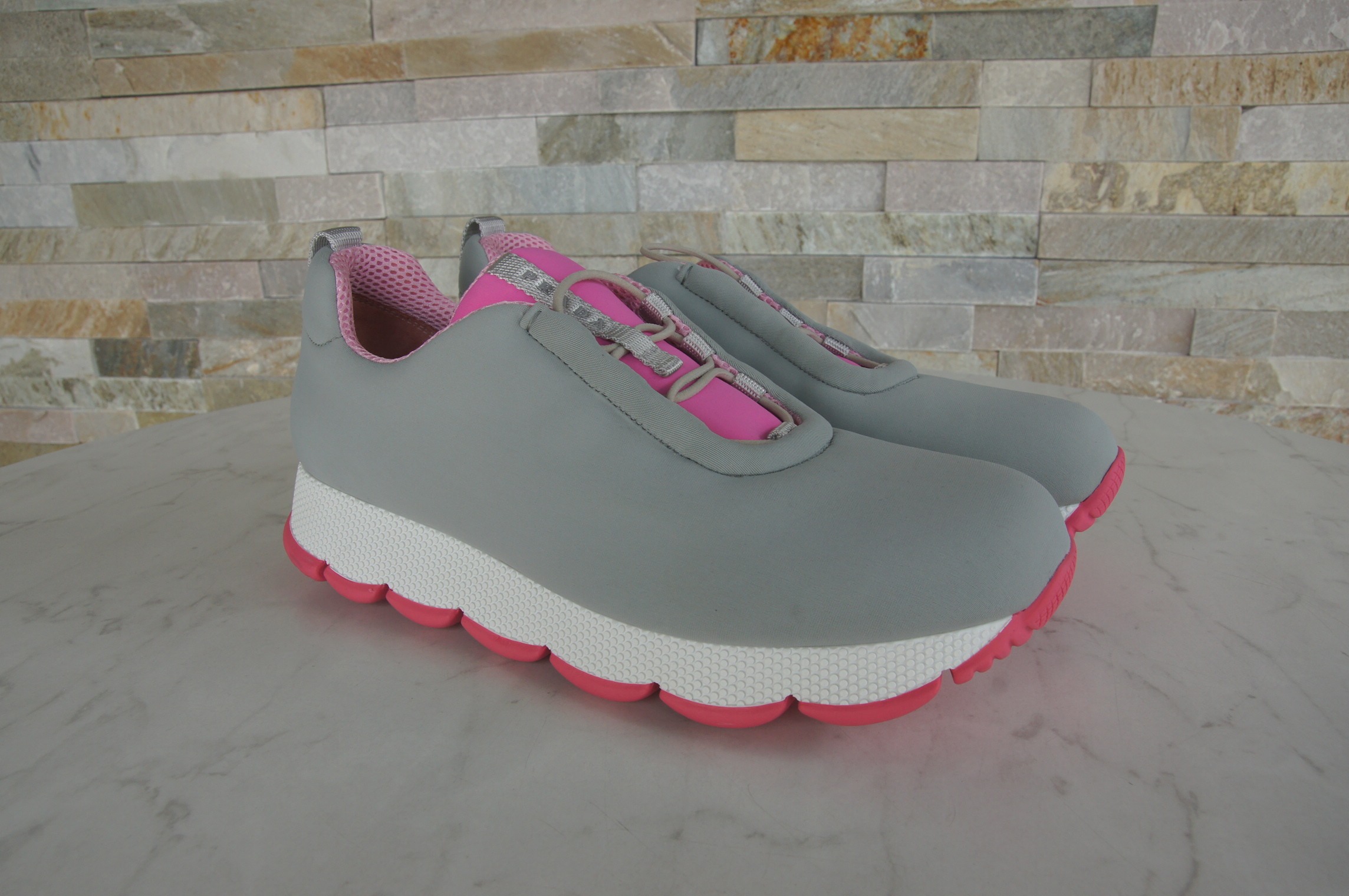 Prada Sneakers Slipper granit begonie