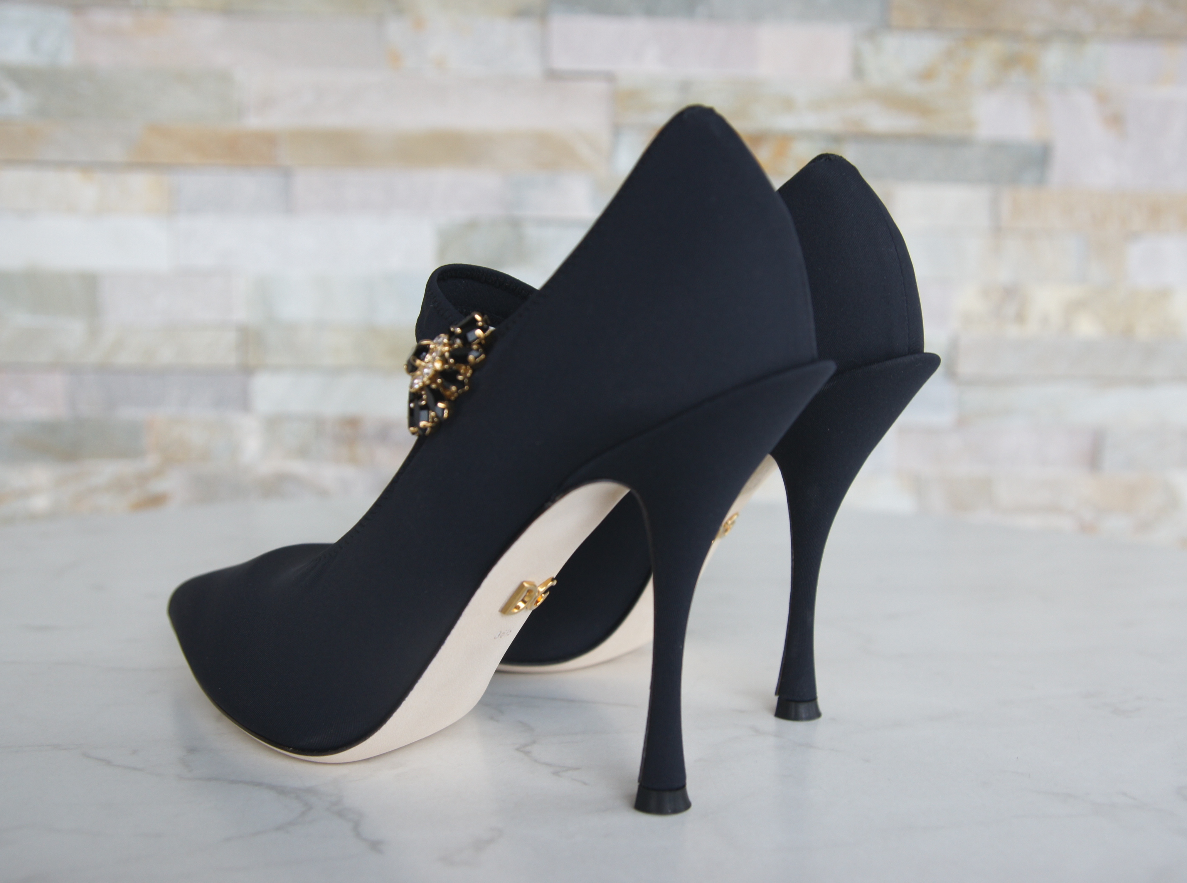 Dolce & Gabbana pumps mary jane jersey black