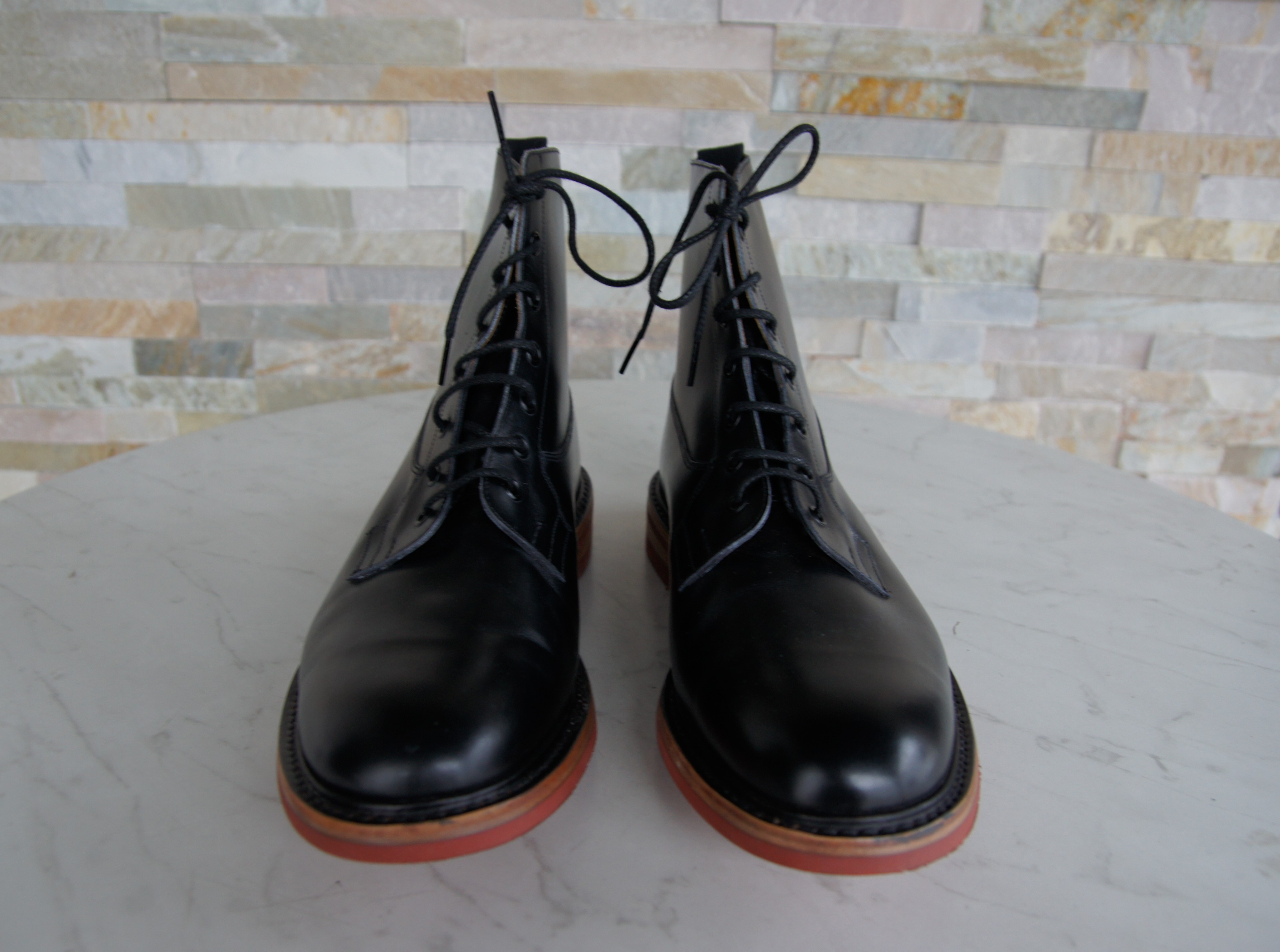 Tricker's ankle boots lace-up shoes Burford Dainite black