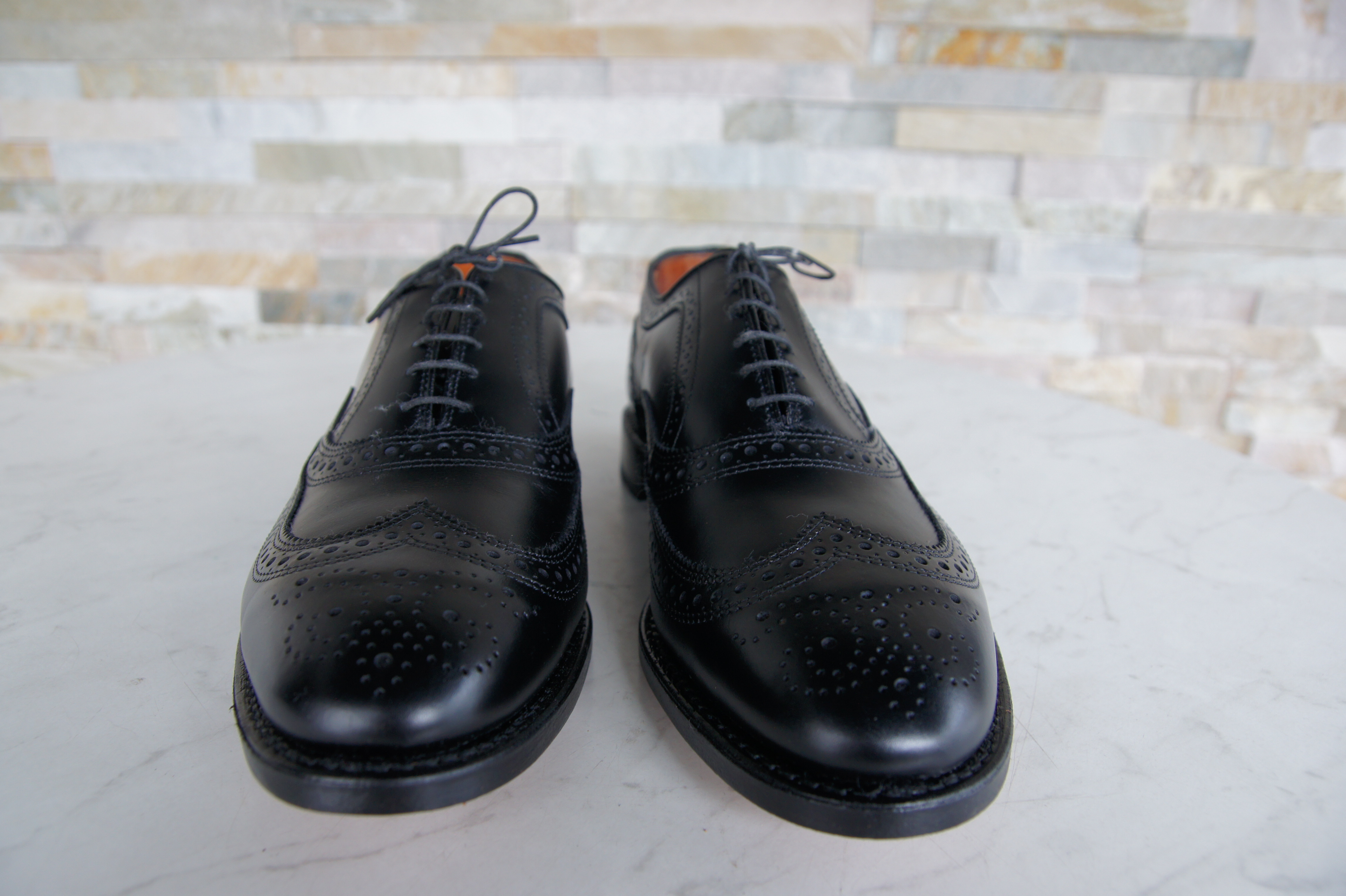 Allen Edmonds Schnürschuhe Halbschuhe Mcallister schwarz