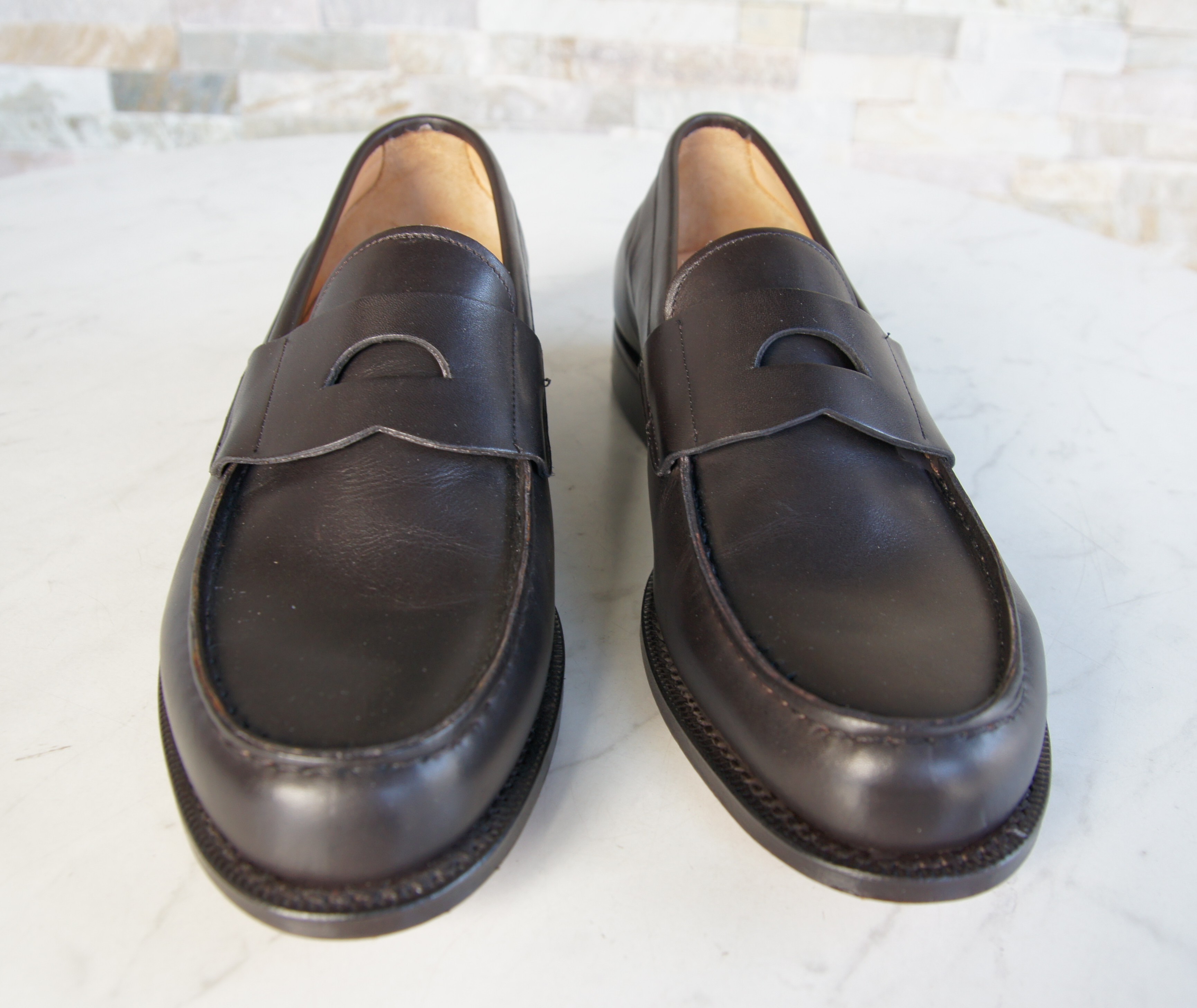 Church's loafers slipper business shoes Bristol ebony