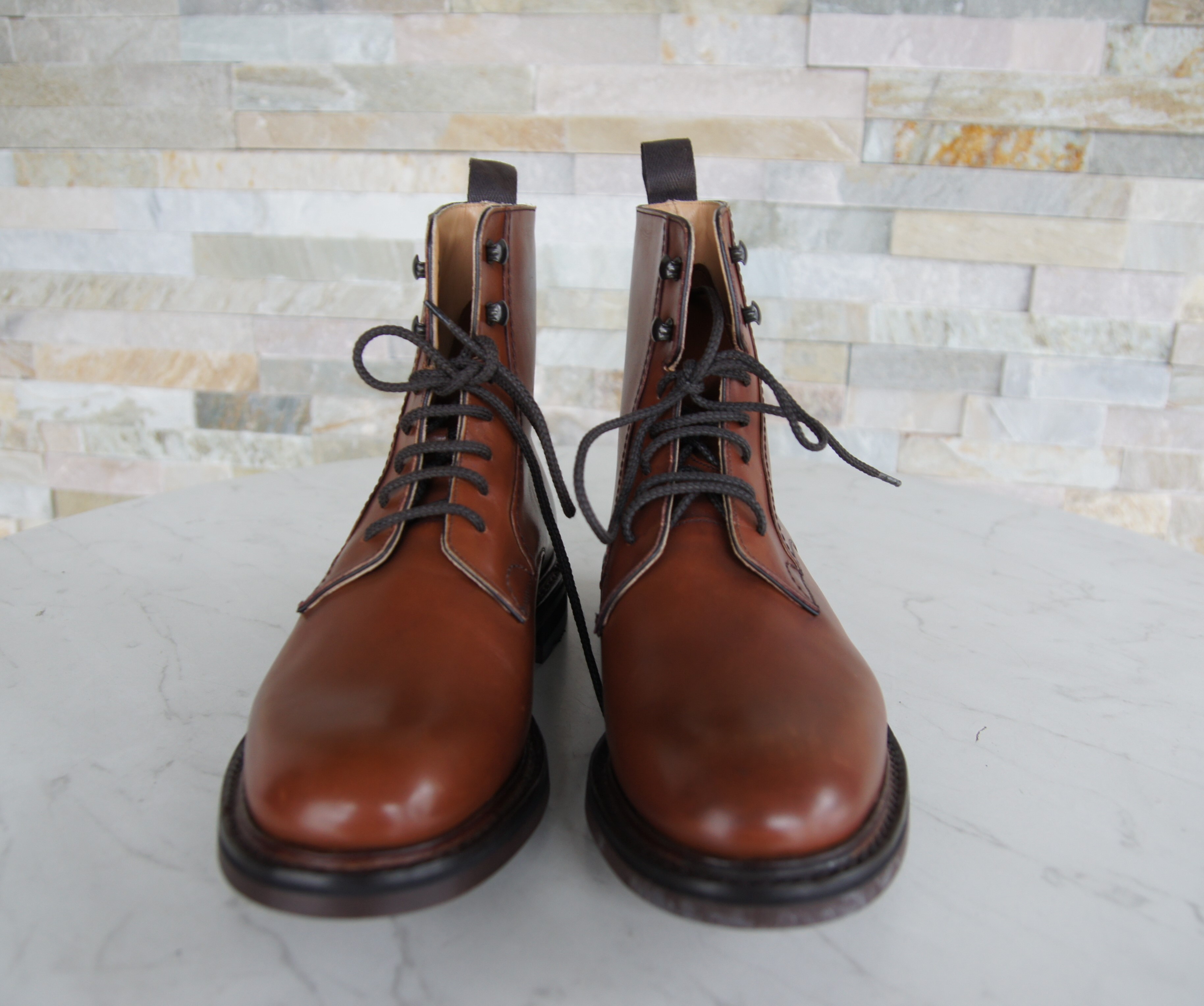 Church's booties boots Wootton brandy