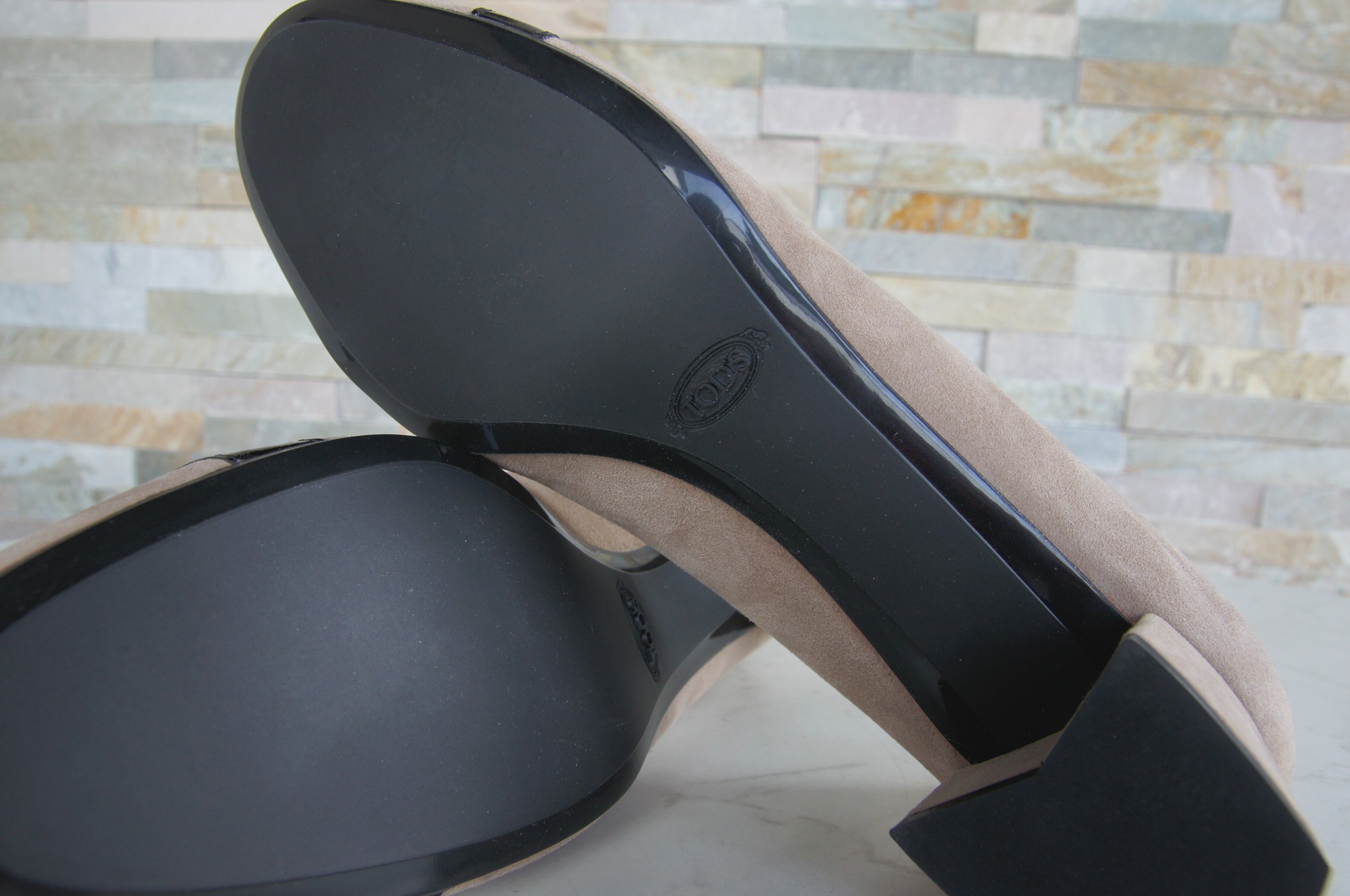 Tod's Pumps Halbschuhe beige