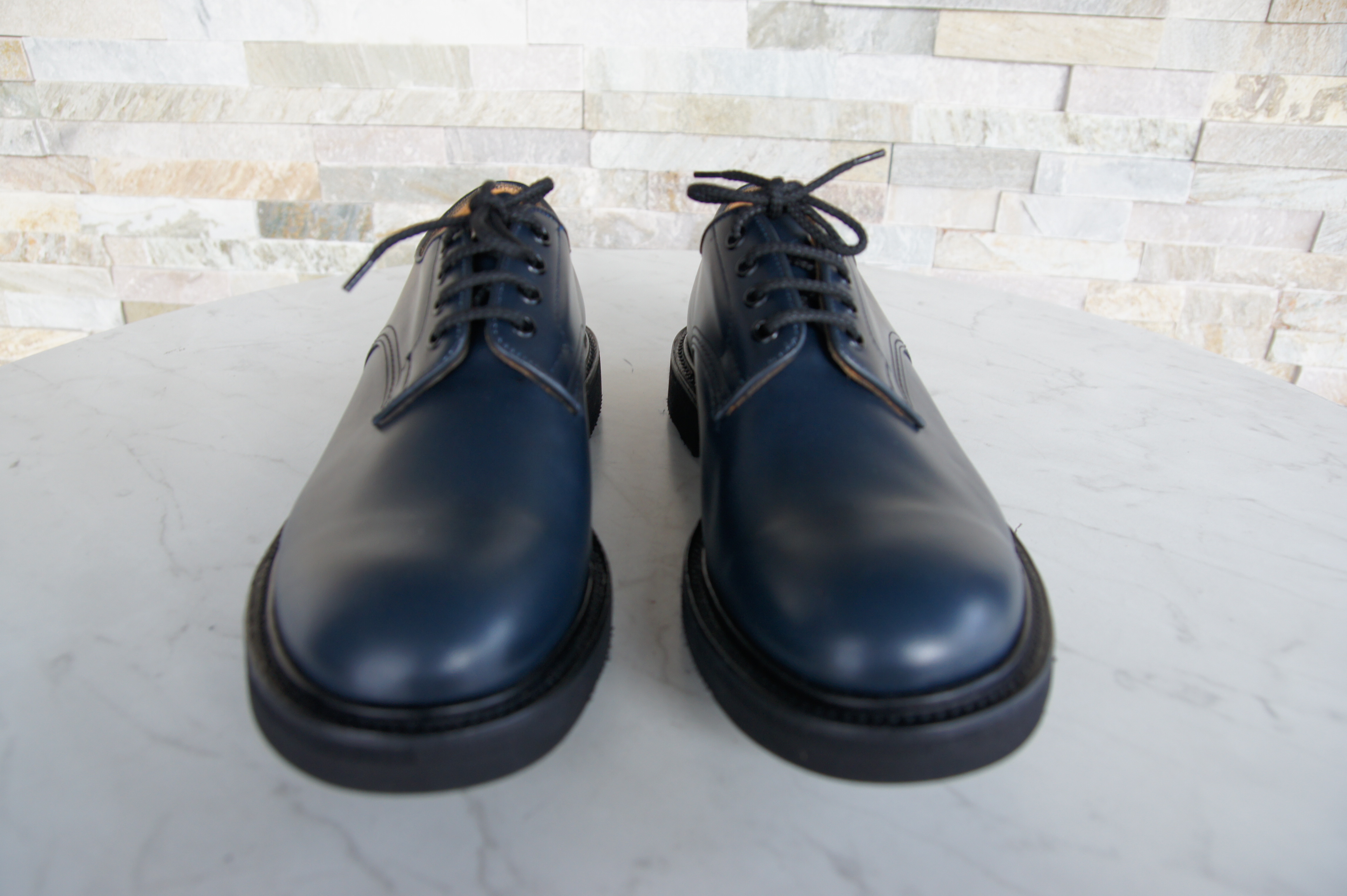 Tricker's Schnürschuhe Halbschuhe Daniel blau