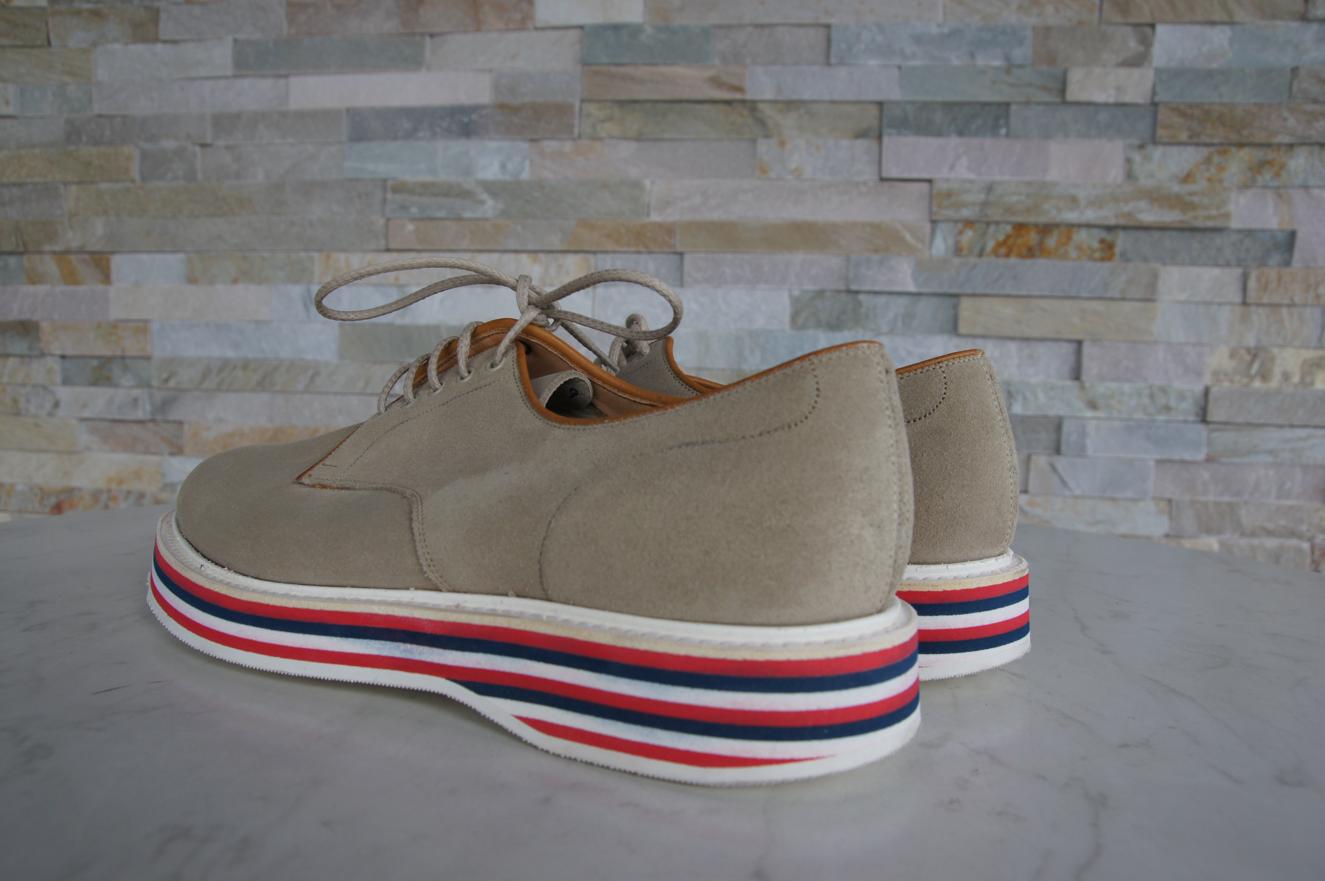 Church's Schnürschuhe Halbschuhe Leyton sand