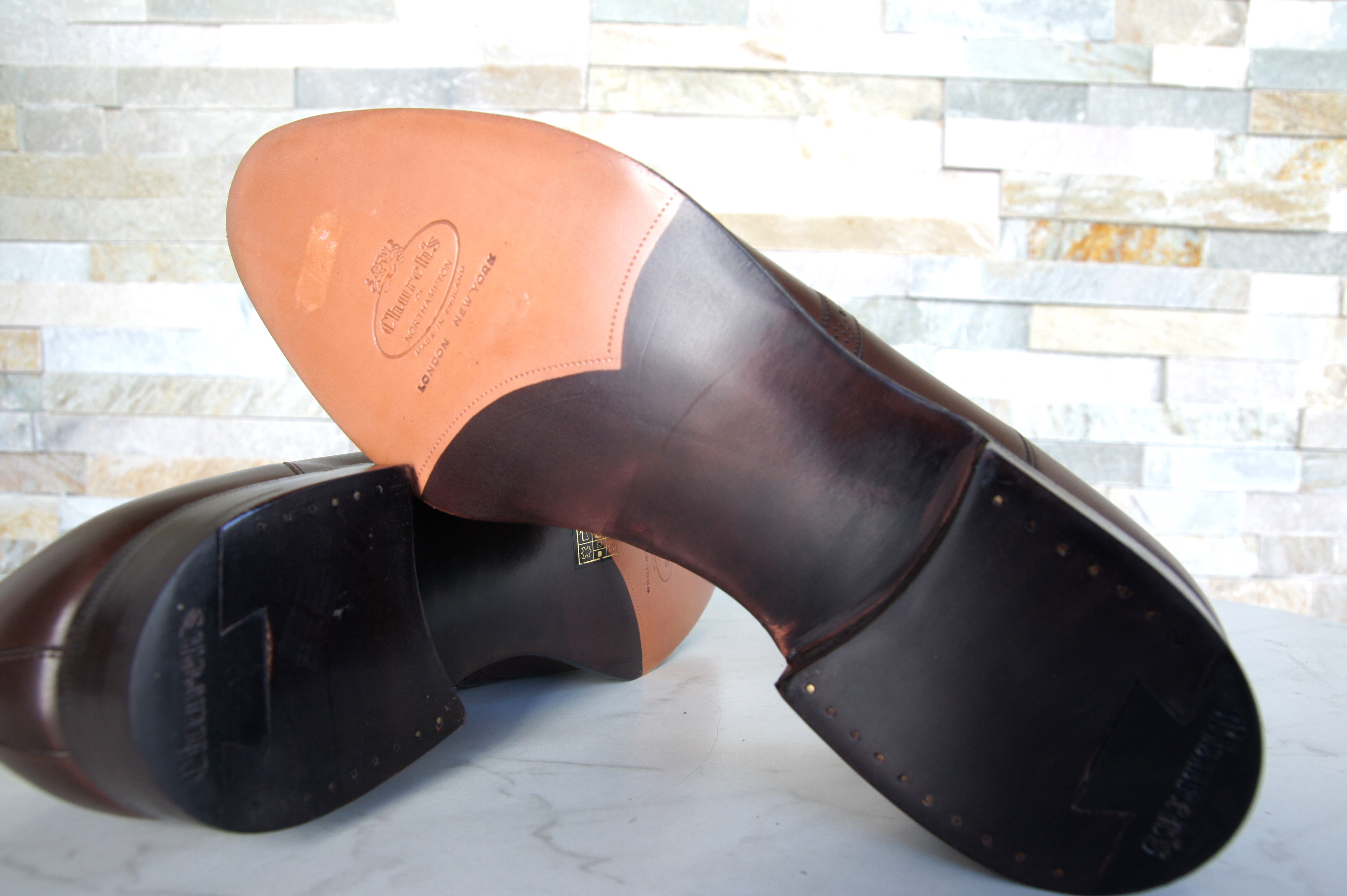 Church's Schnürschuhe Halbschuhe Niton II  braun