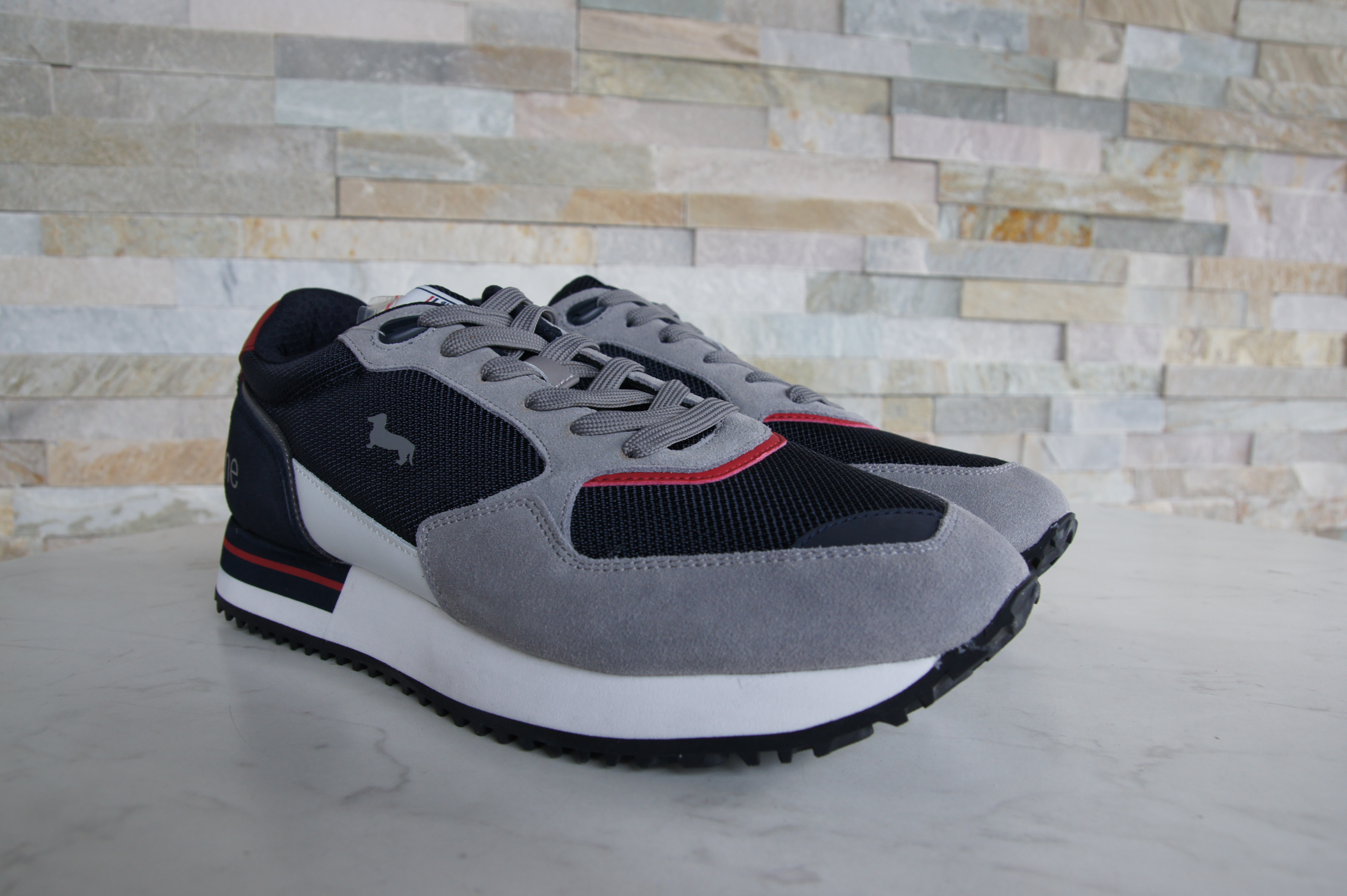 harmont & blaine Sneakers Schnürschuhe grau blau