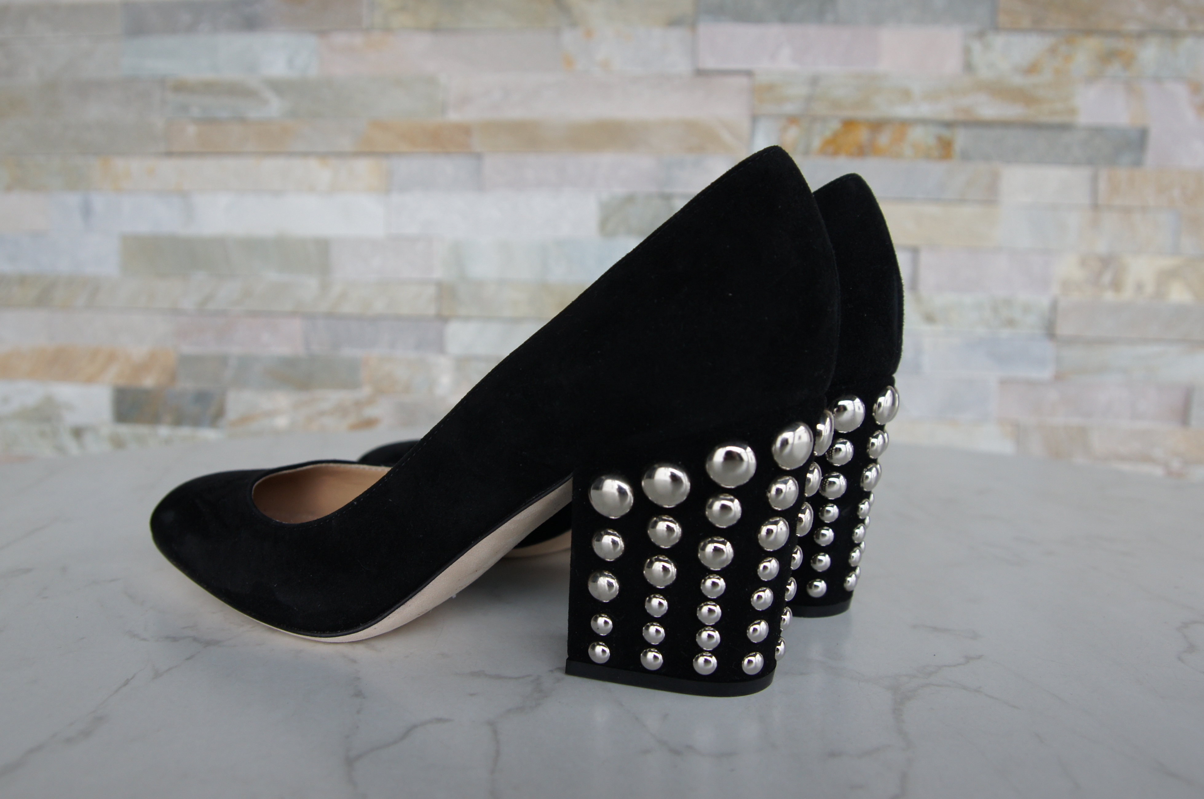 Sergio Rossi pumps suede black 