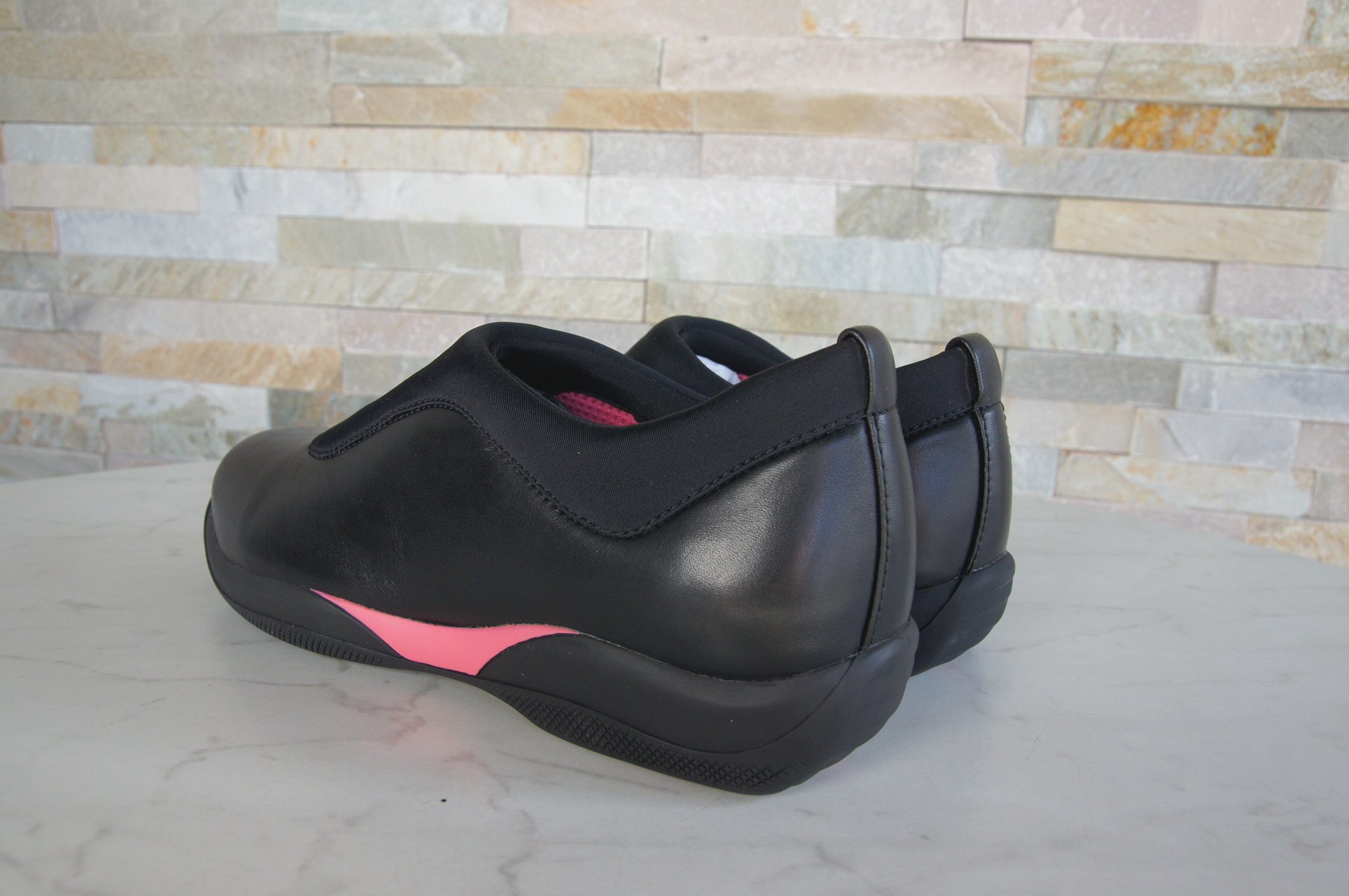 Prada Sneakers Slip-Ons schwarz