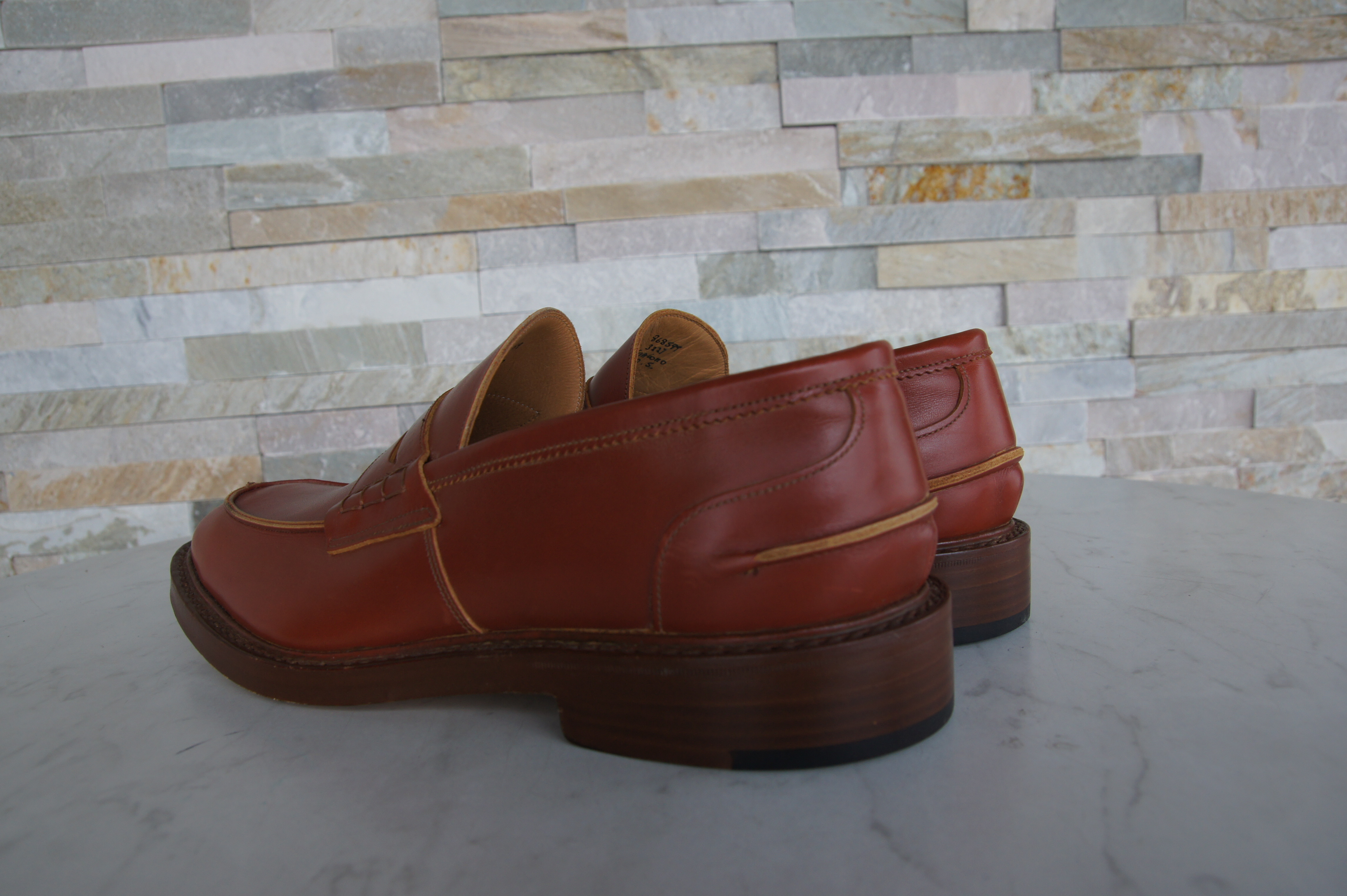 Tricker's loafers slippers Giacomo brown