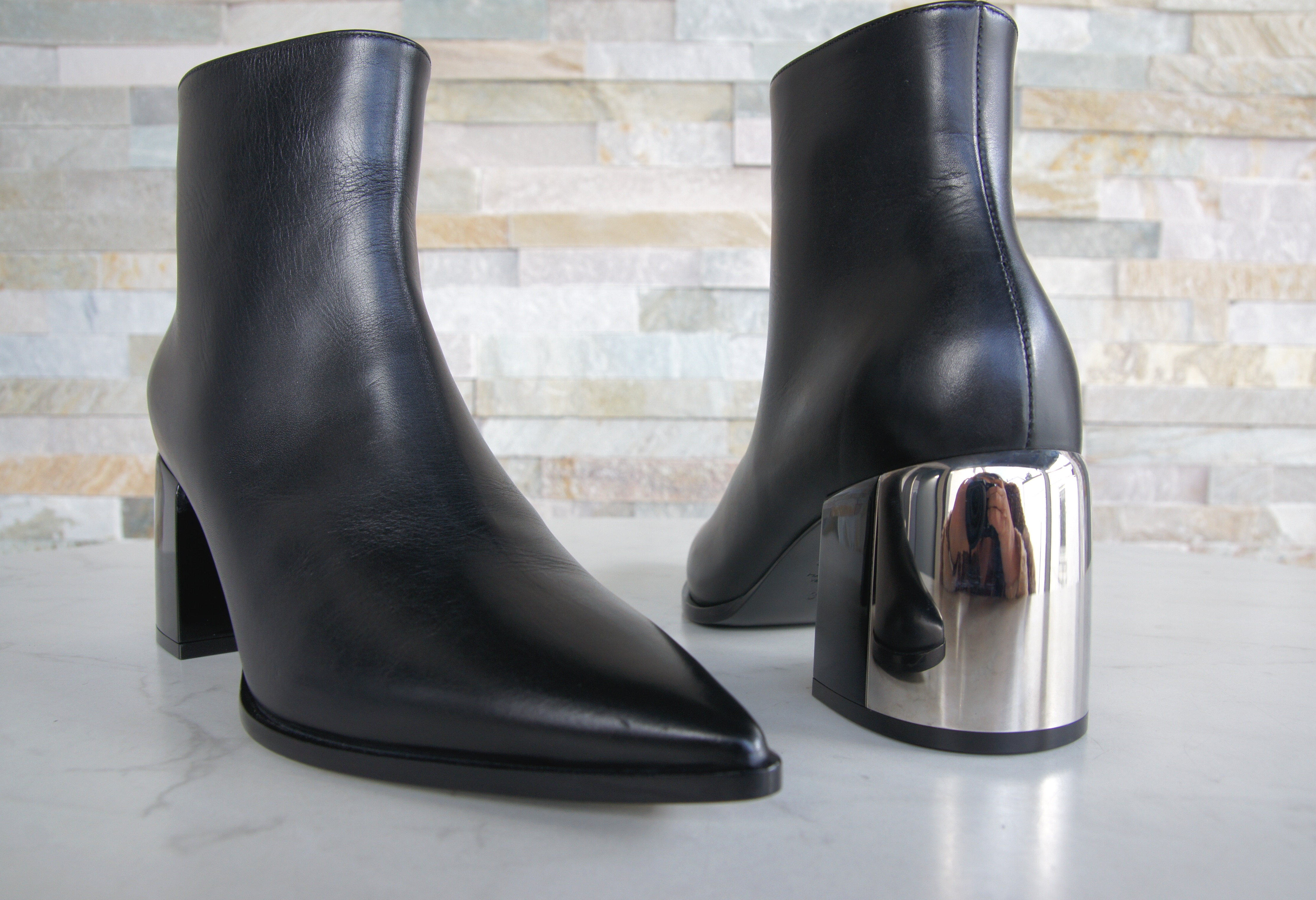 Casadei Stiefeletten block schwarz 