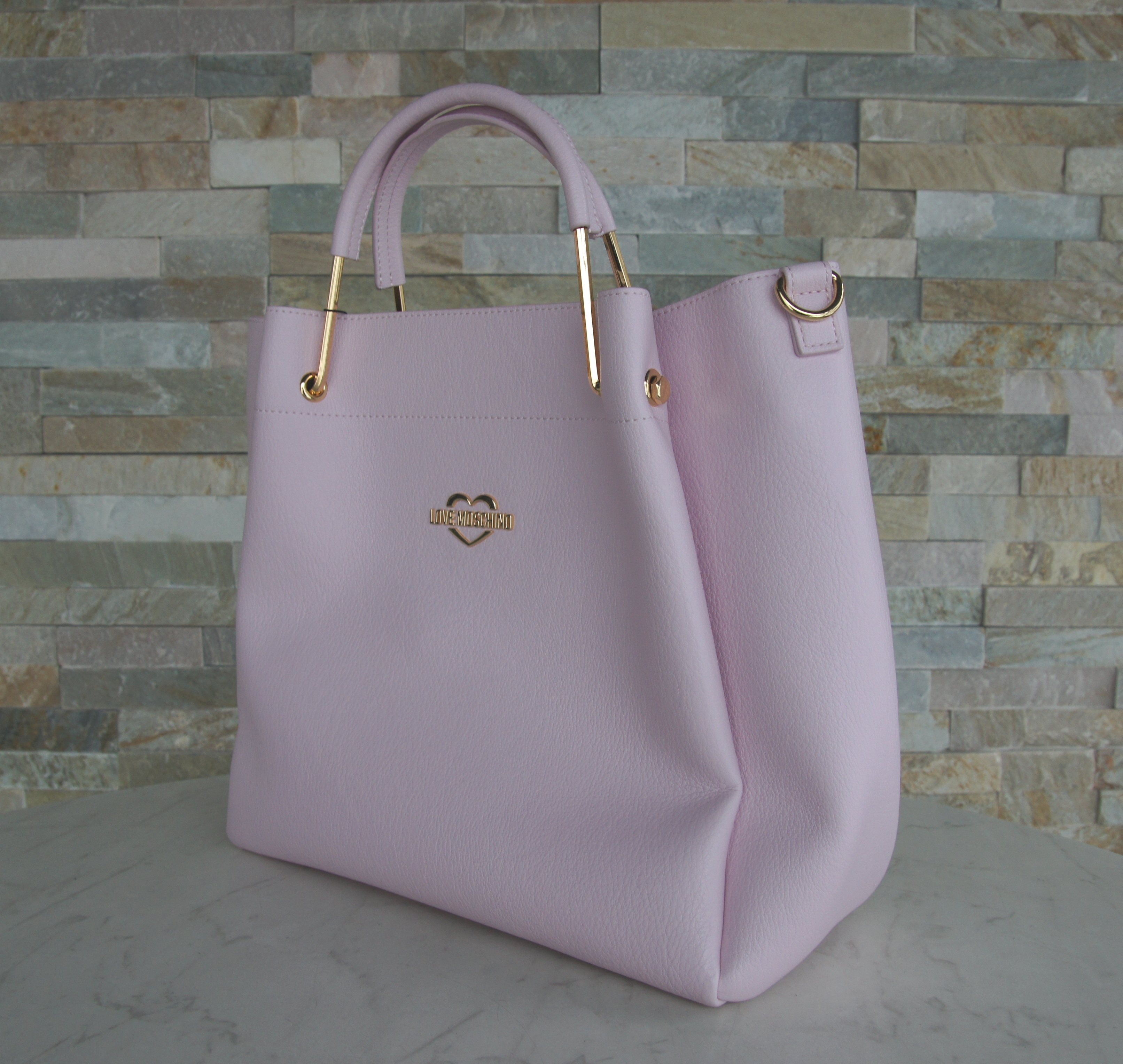 LOVE MOSCHINO handbag shoulder bag powder
