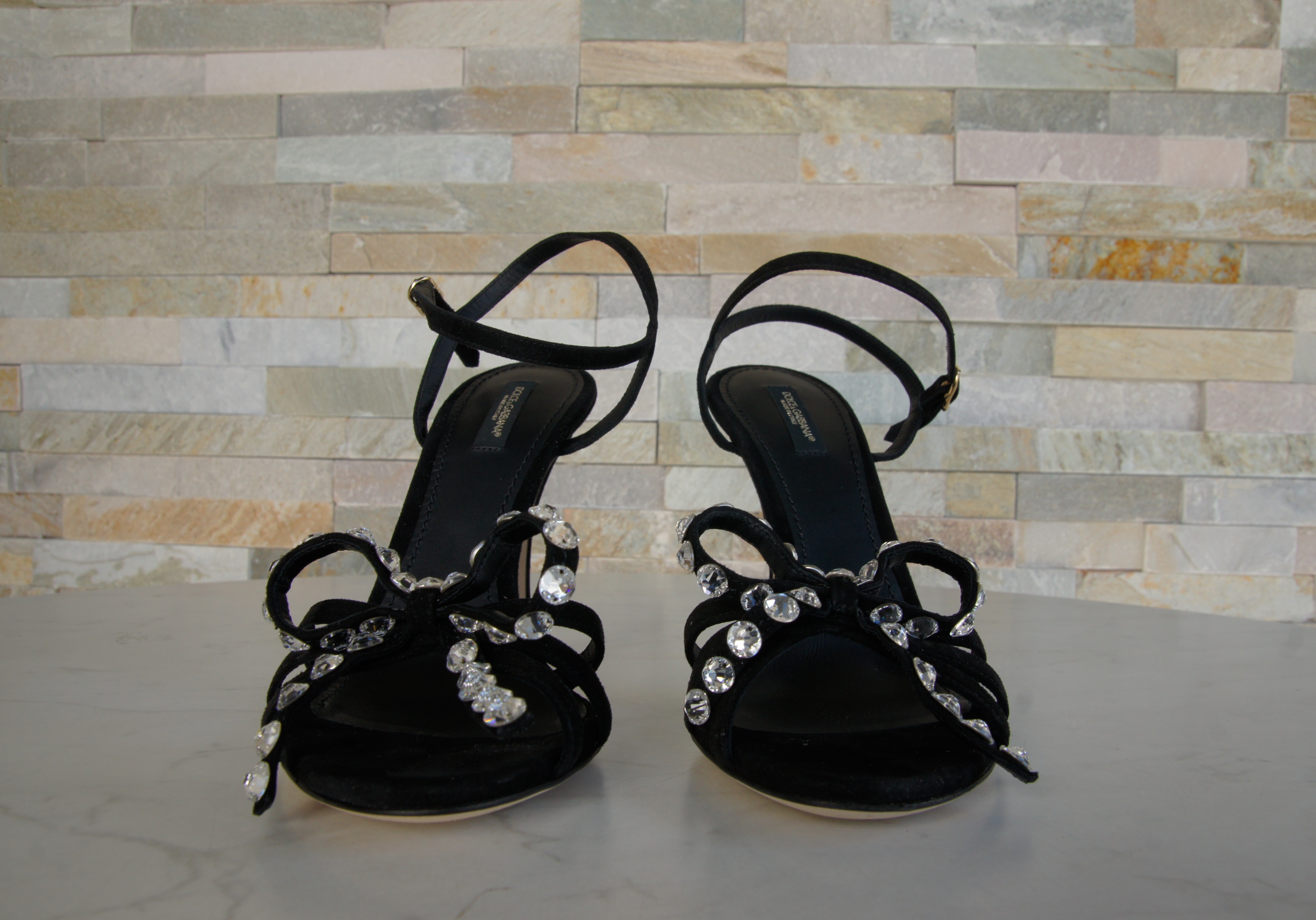 Dolce & Gabbana sandals high heels black