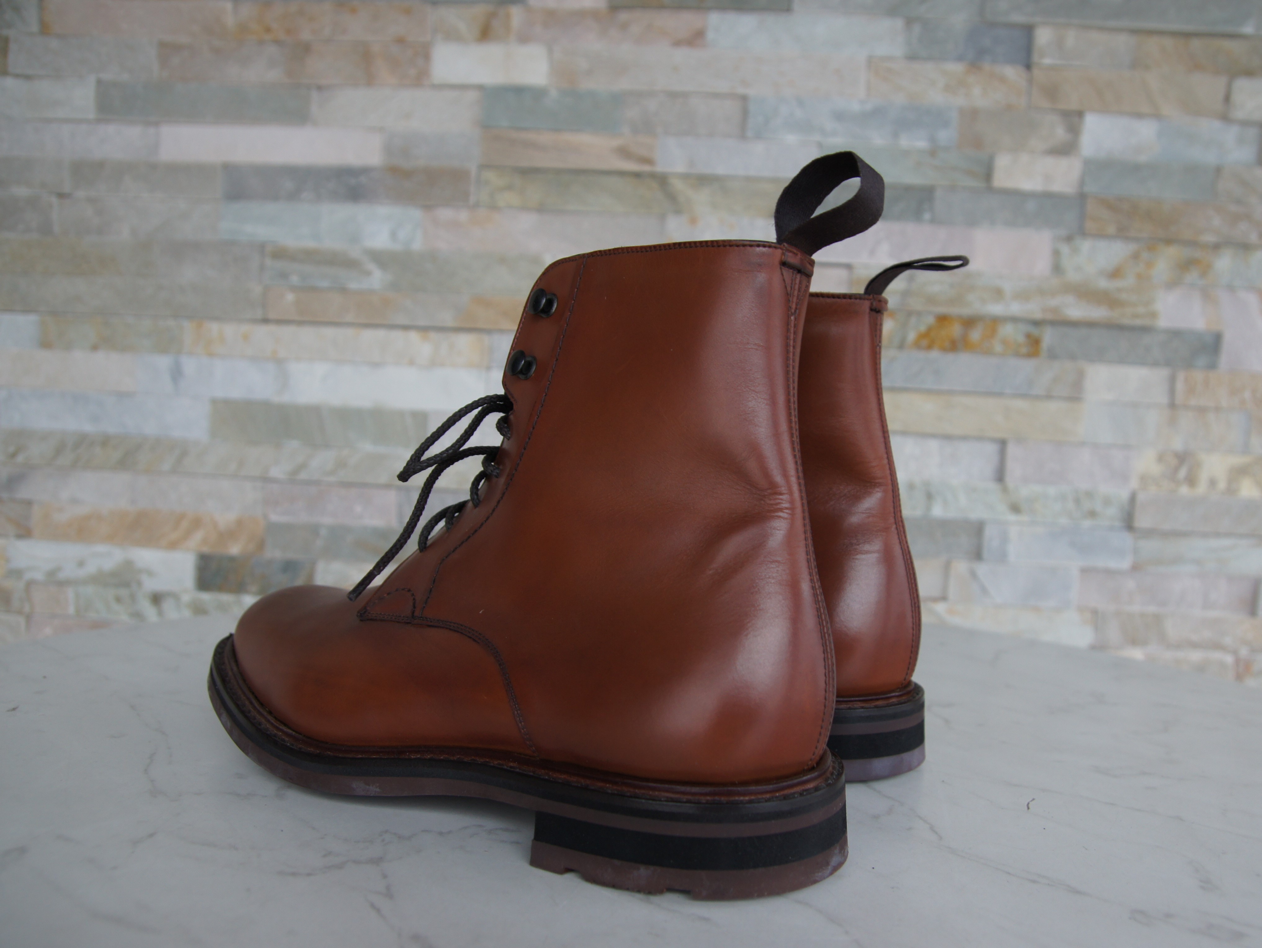 Church's booties boots Wootton brandy